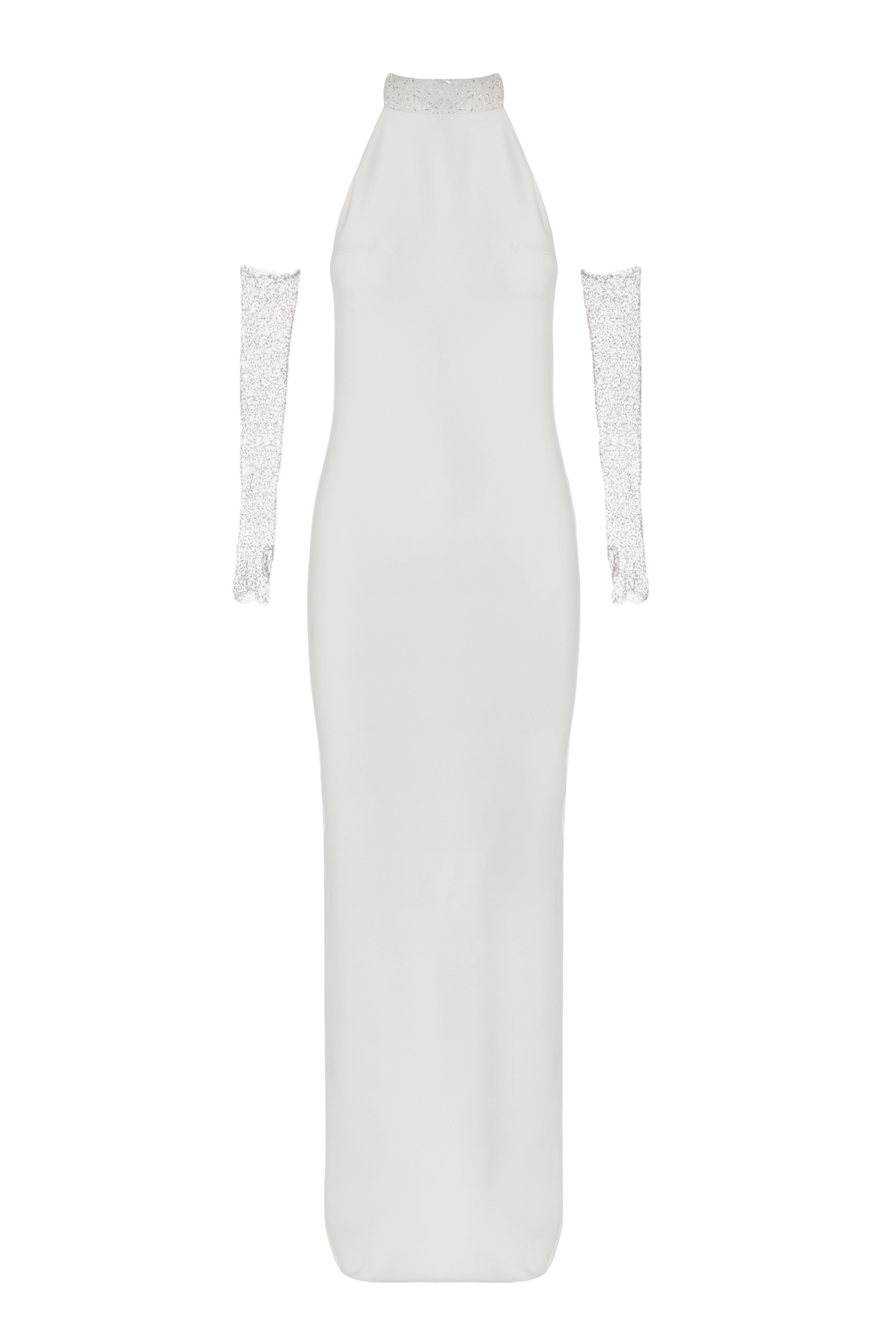 ANIELA DRESS in White made by Vestiaire d'un Oiseau Libre