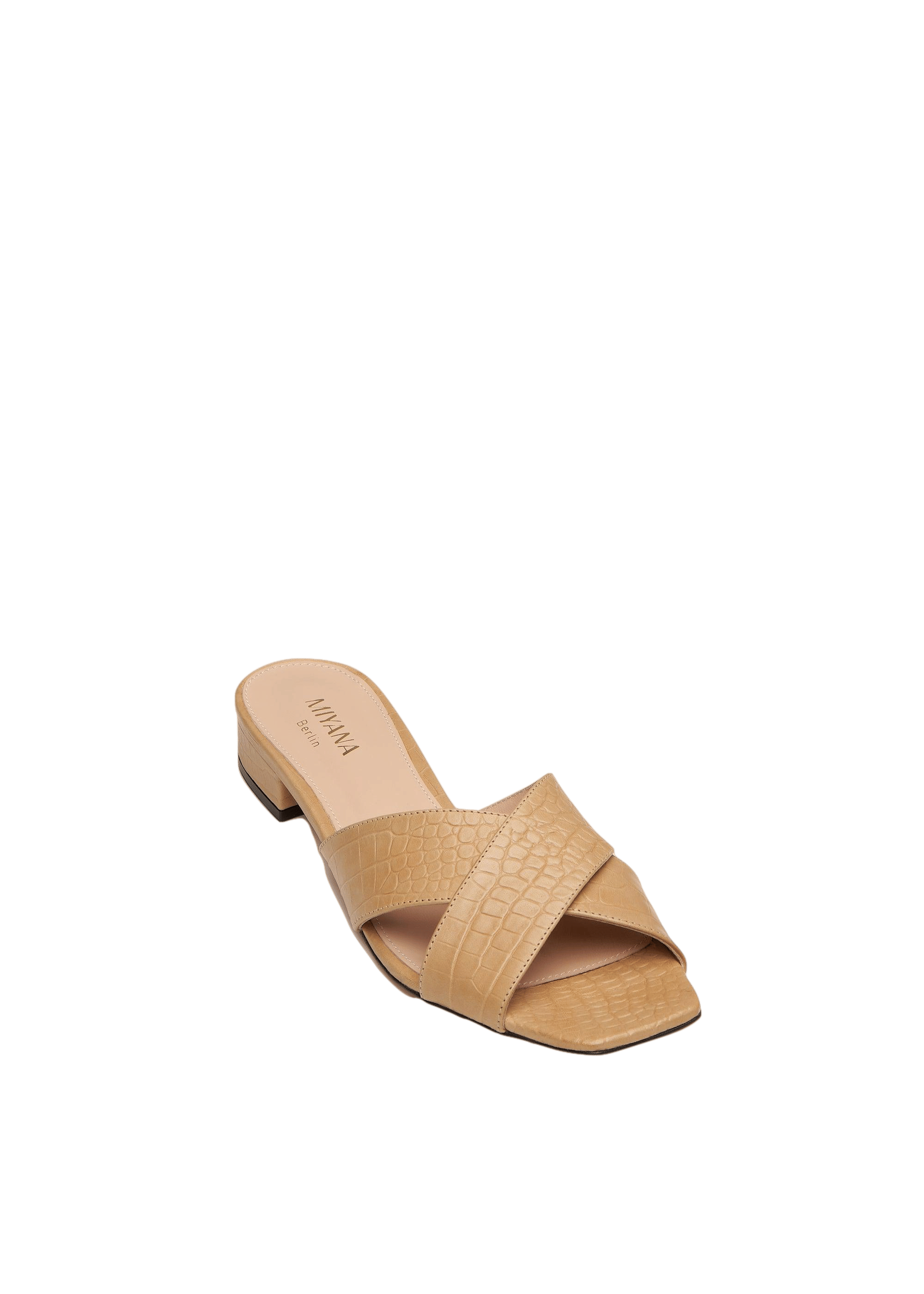 Imani Sandals in Beige made by Miyana Berlin
