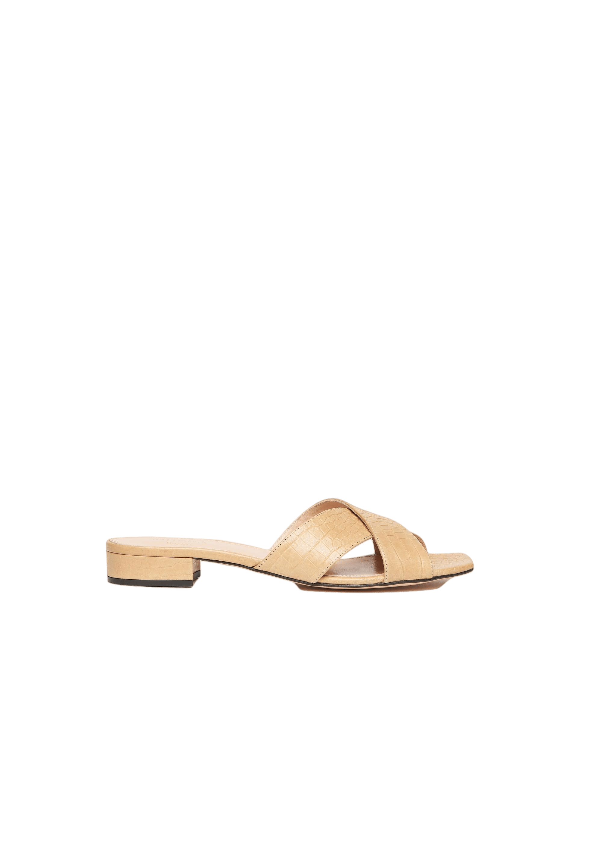 Imani Sandals in Beige made by Miyana Berlin