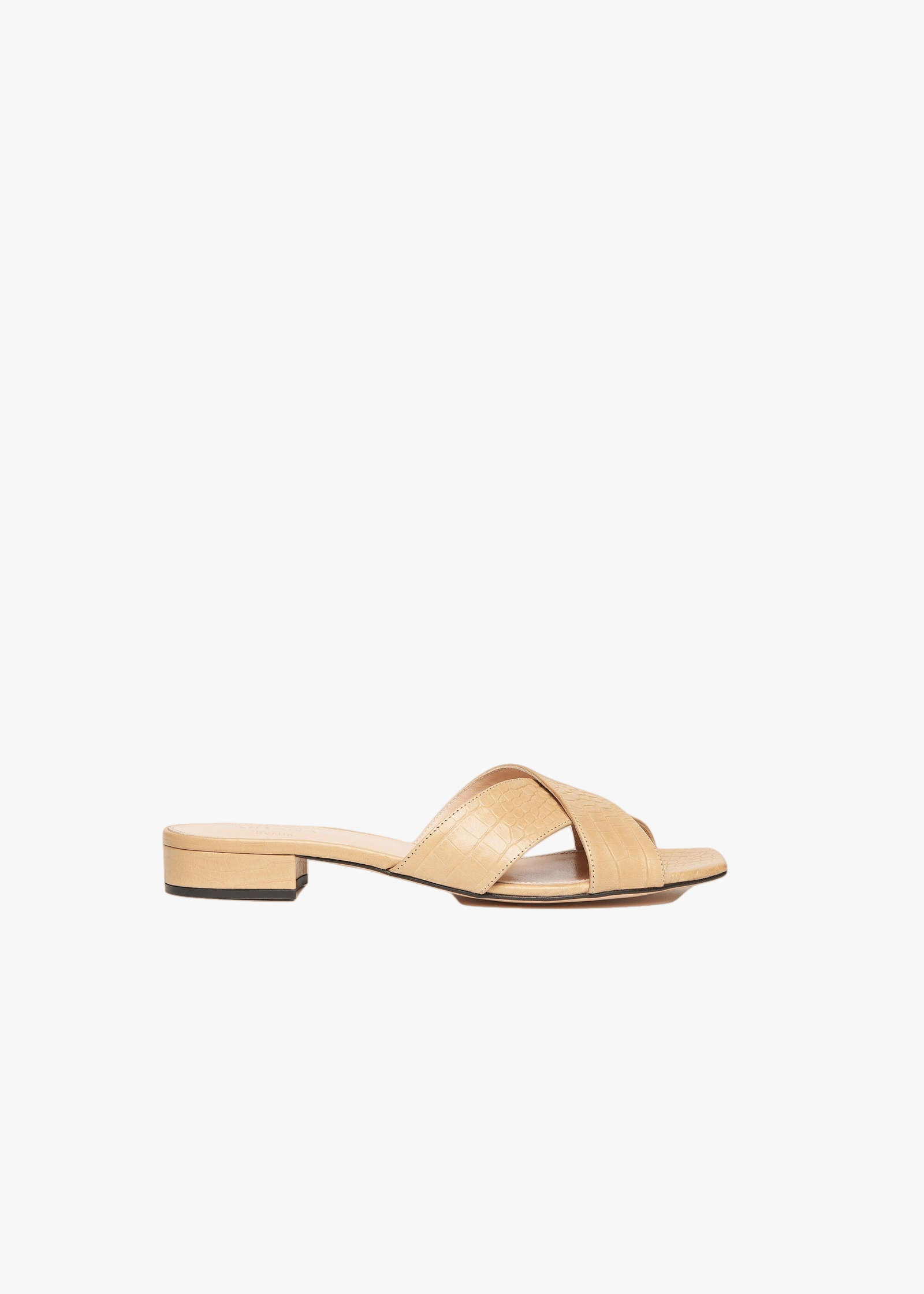 Imani Sandals in Beige made by Miyana Berlin