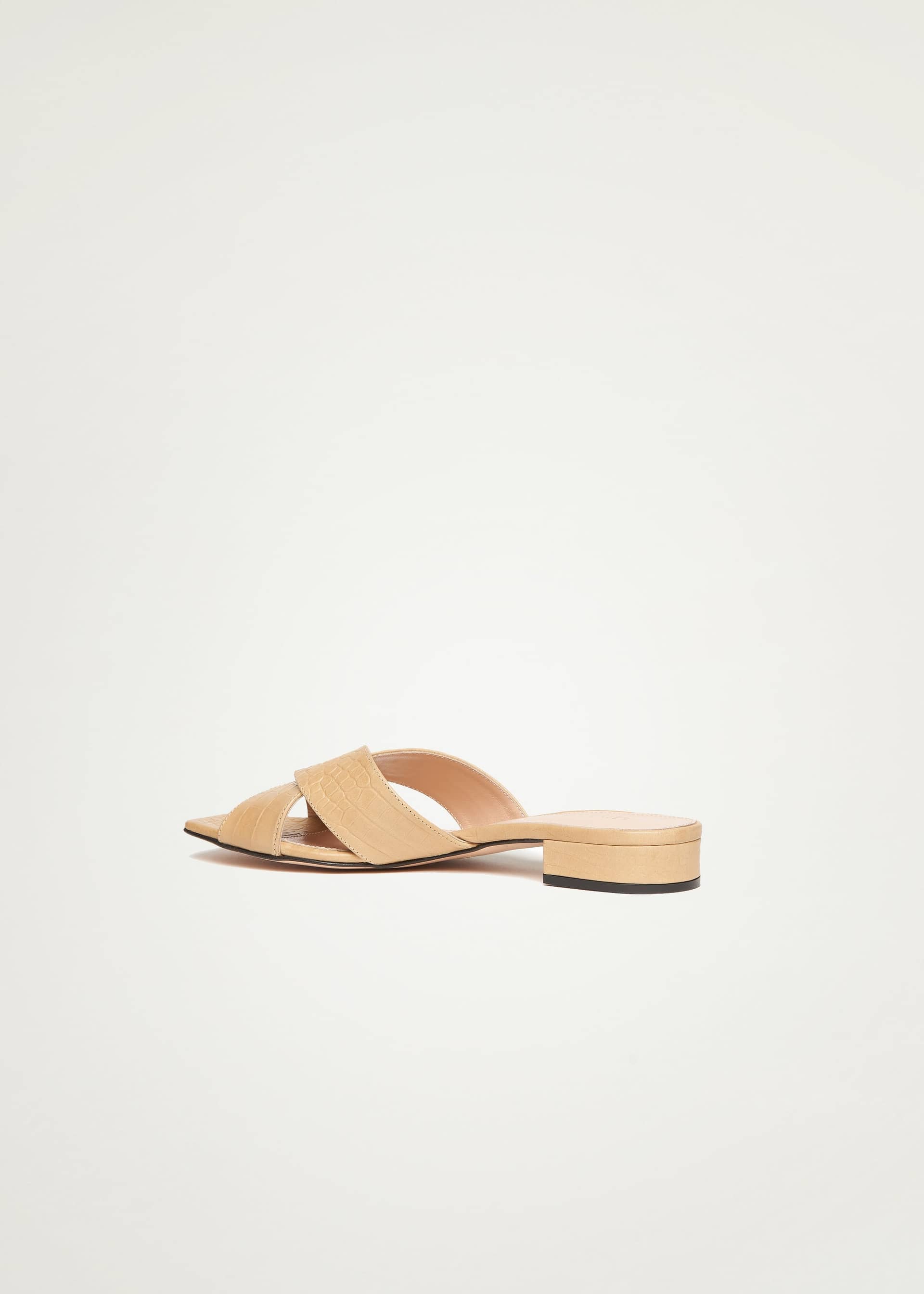 Imani Sandals in Beige made by Miyana Berlin