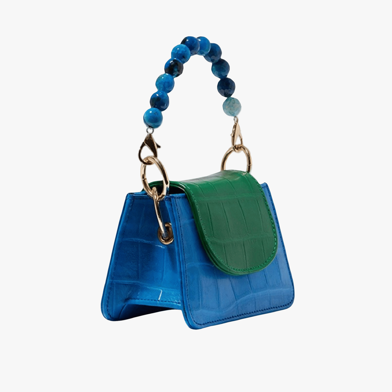 Horra - Blue X Green - Mini bag made by ALIEL