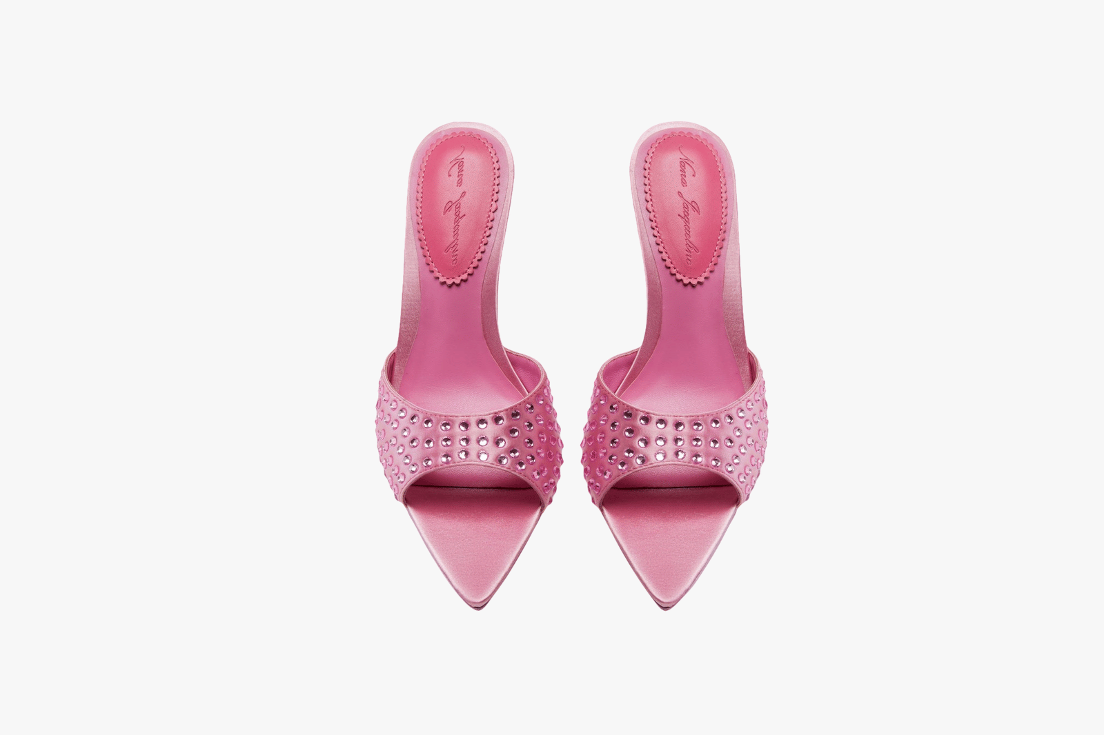 Kate Diamond Heels (Pink) (Final Sale) in Pink made by Nana Jacqueline