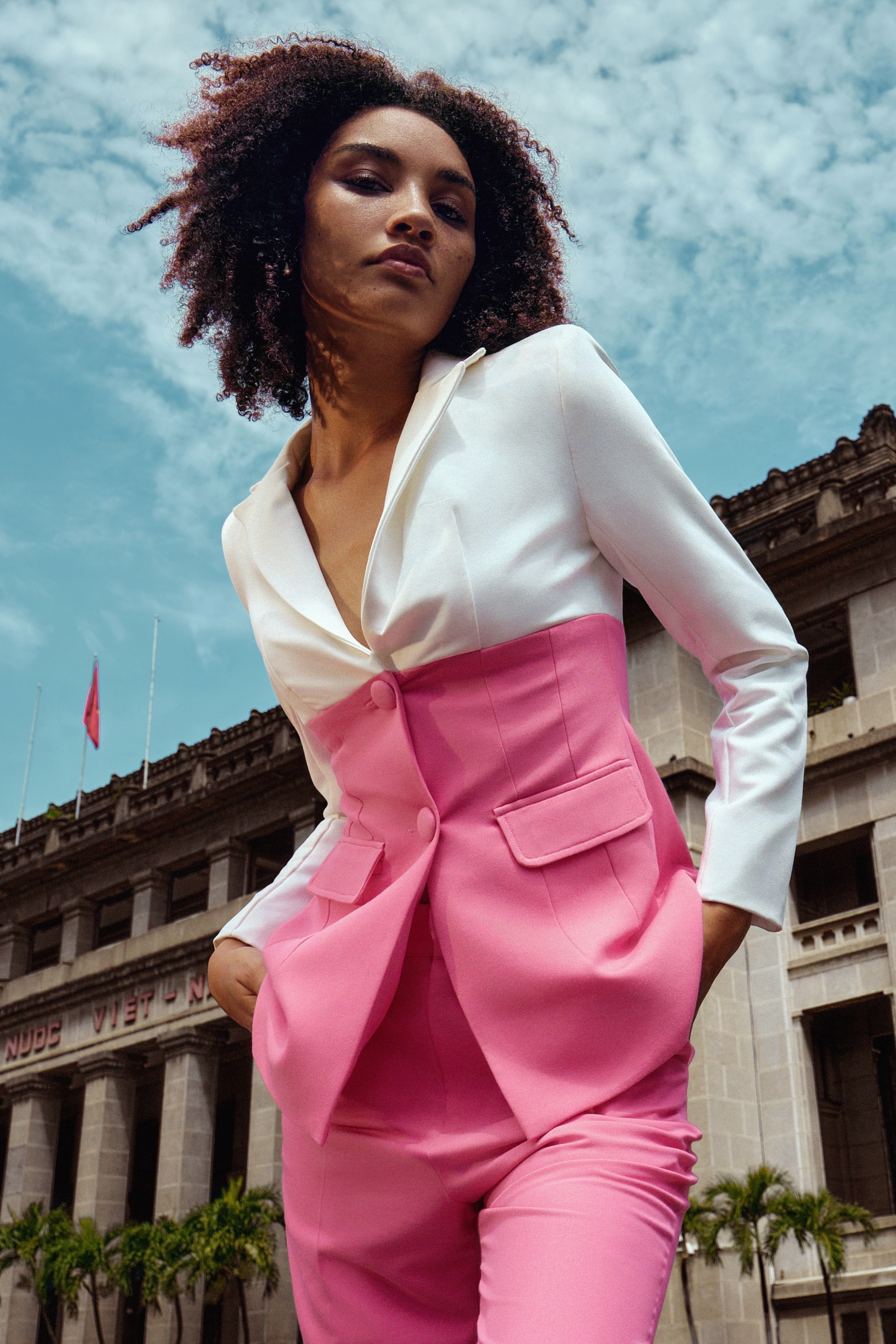 Hanoi Blazer made by JUSTIN TONG