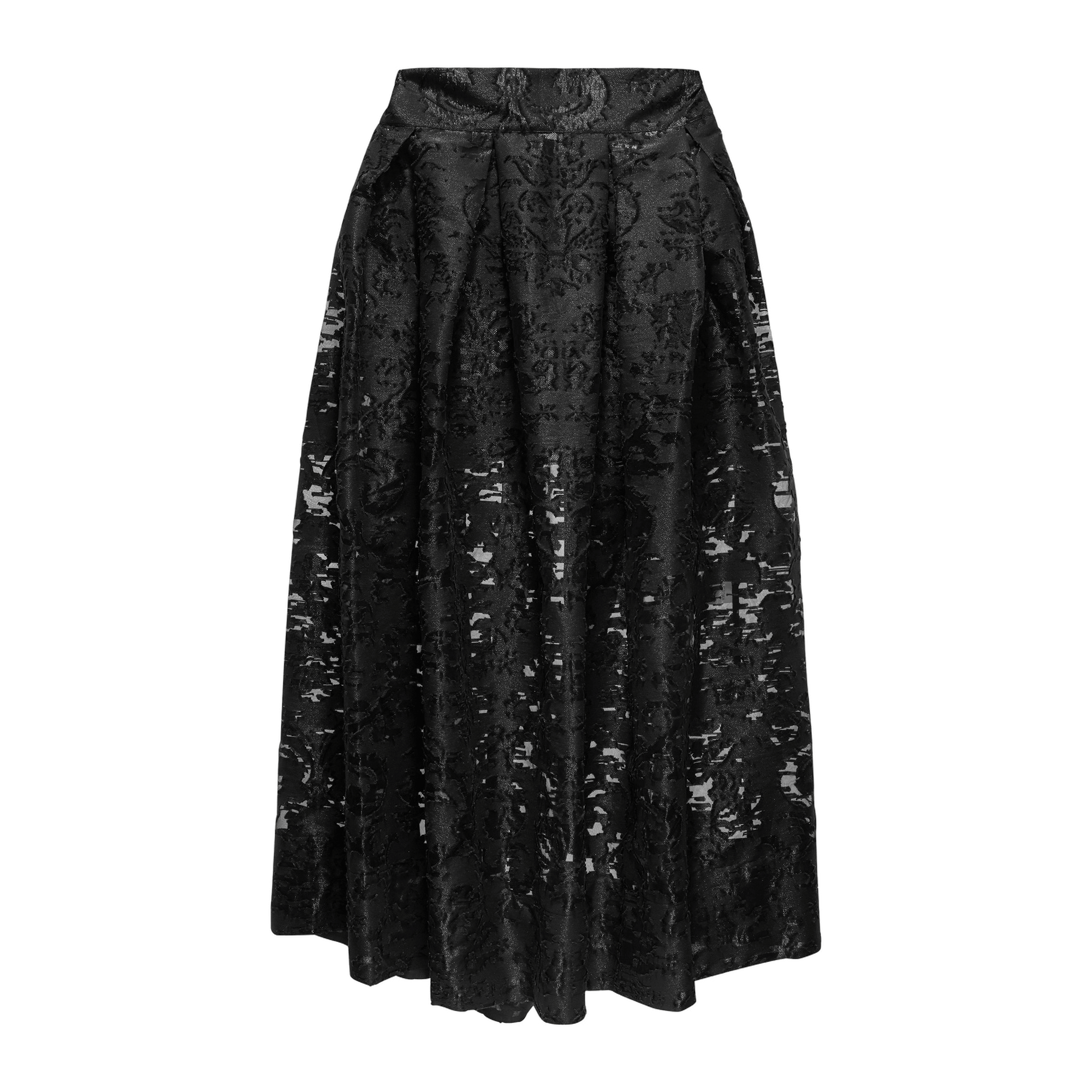 Long Flared Skirt made by YAVORSKA