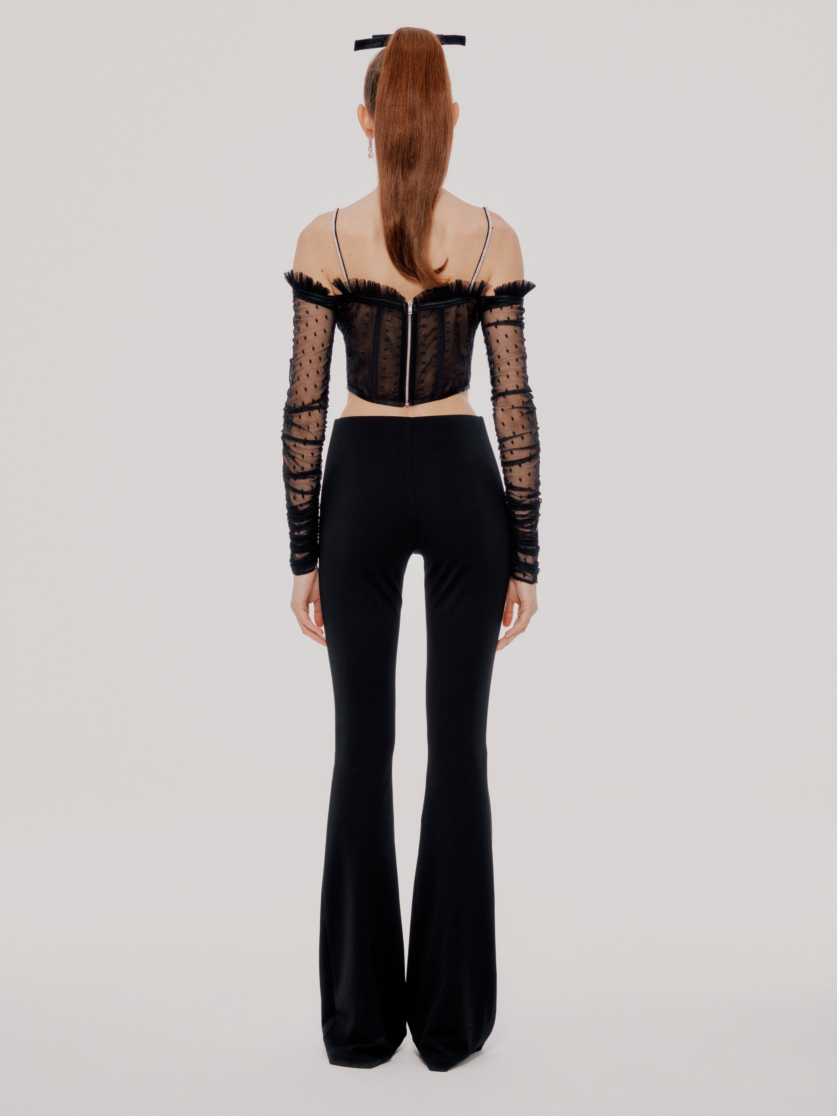 Black Ariana Top (Final Sale) in Black made by Nana Jacqueline