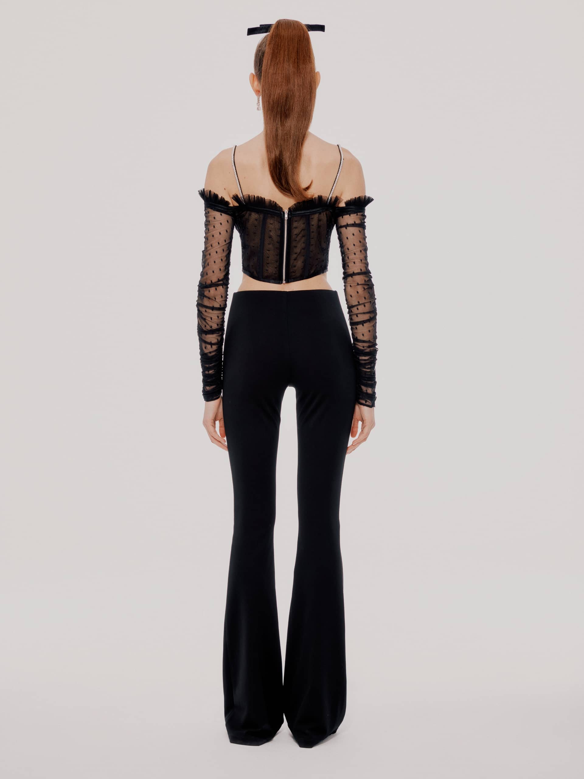 Black Ariana Top (Final Sale) in Black made by Nana Jacqueline