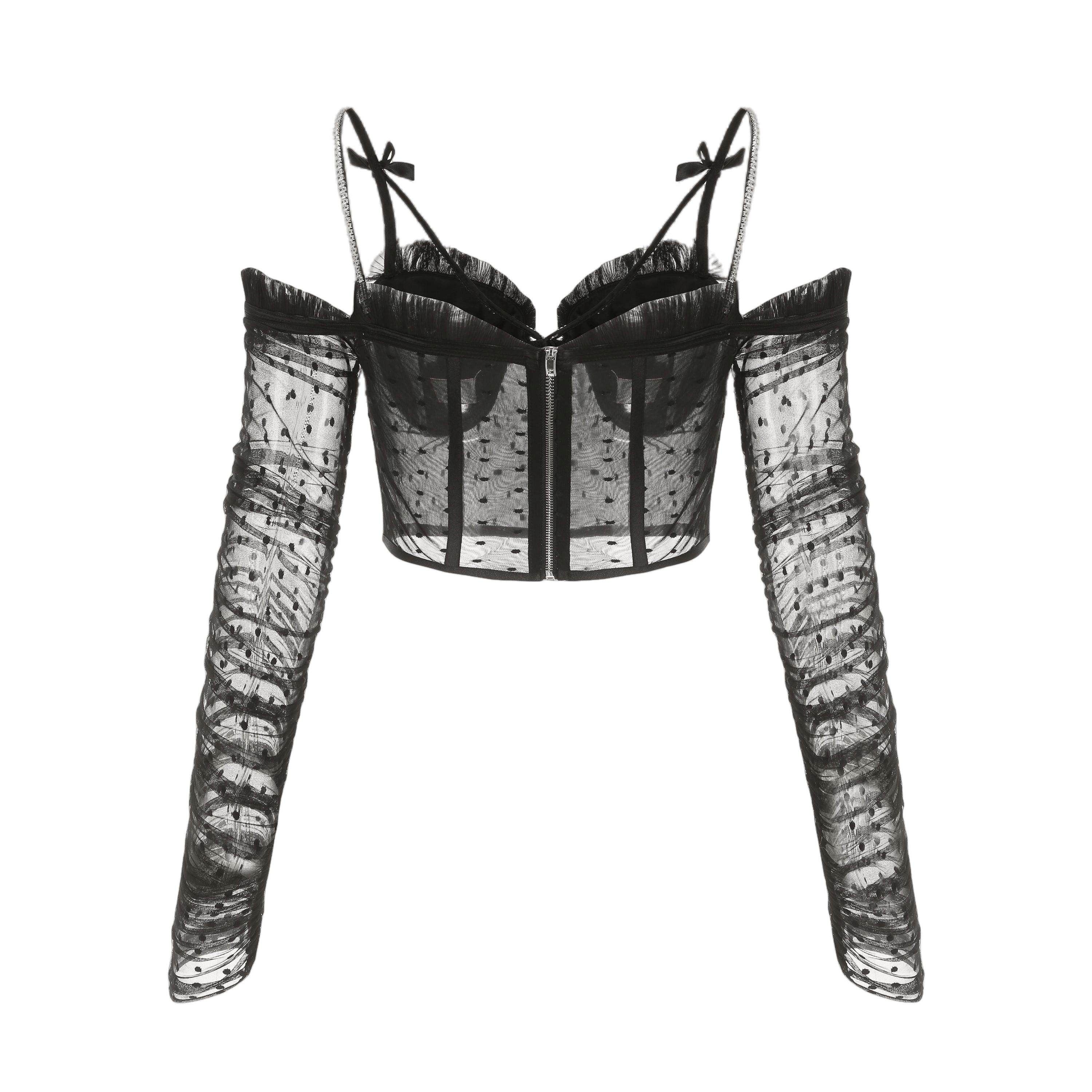 Black Ariana Top (Final Sale) in Black made by Nana Jacqueline