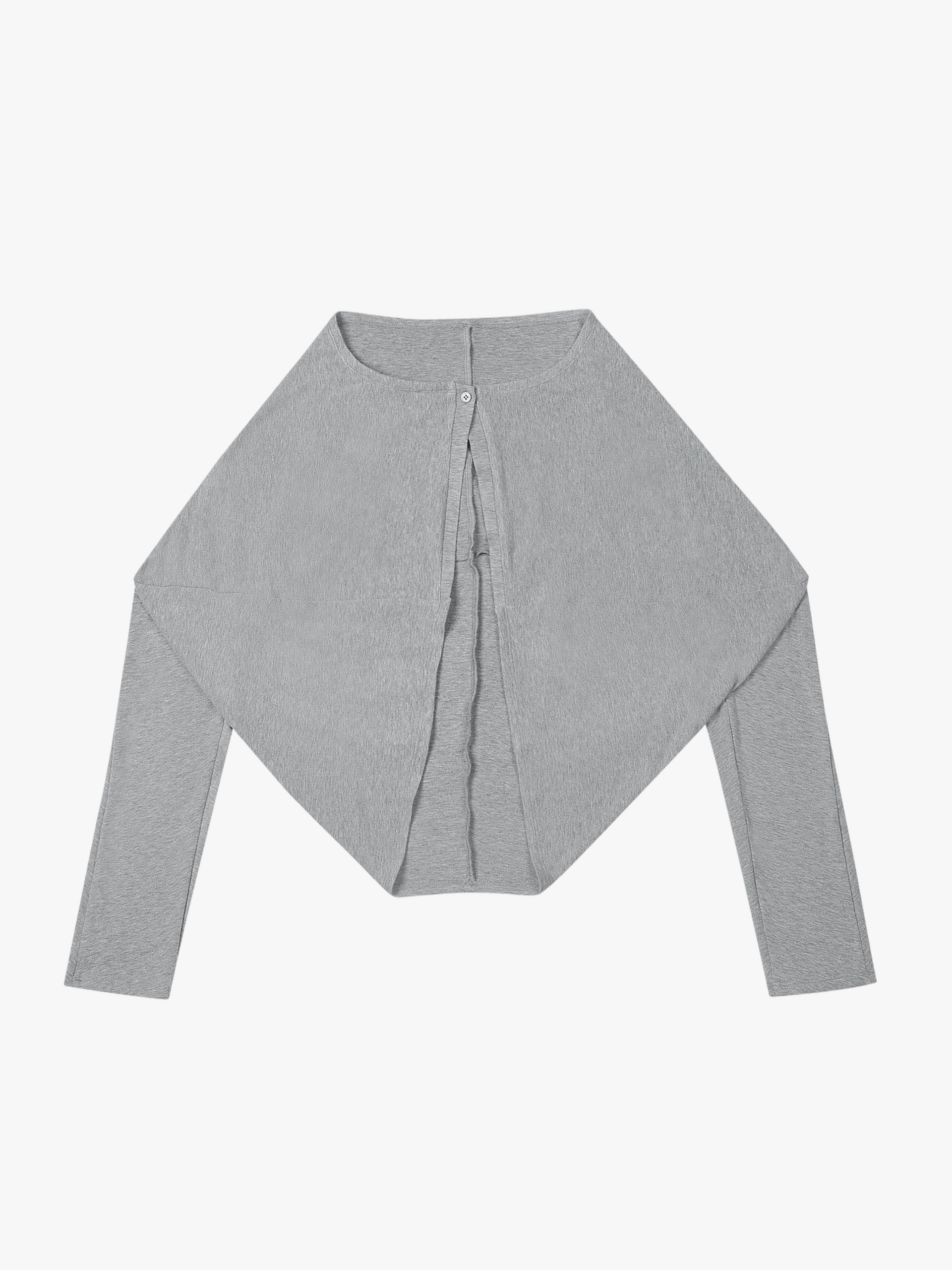 REVERSIBLE CROPPED CARDIGAN made by YIBRI