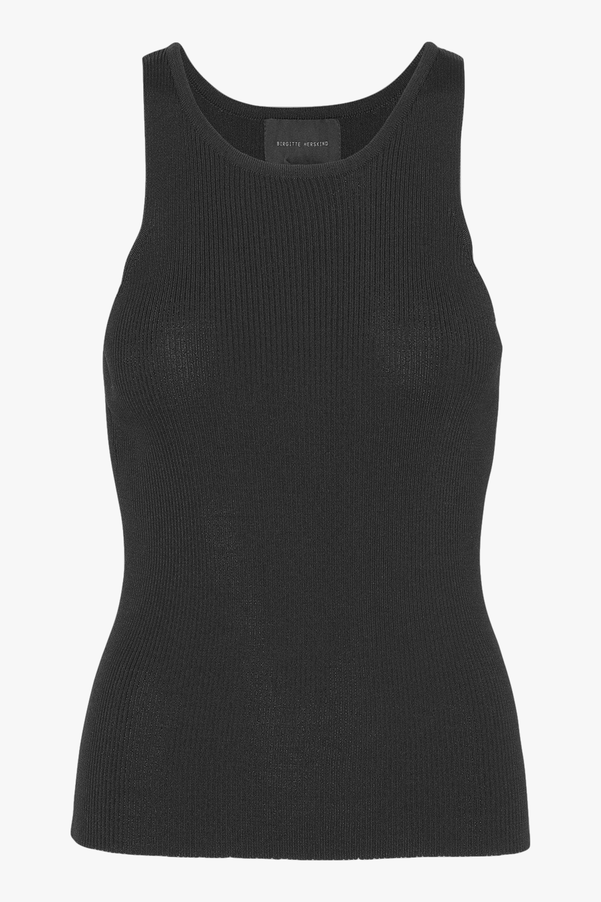 Claire Knitted Tank Top - Black made by HERSKIND