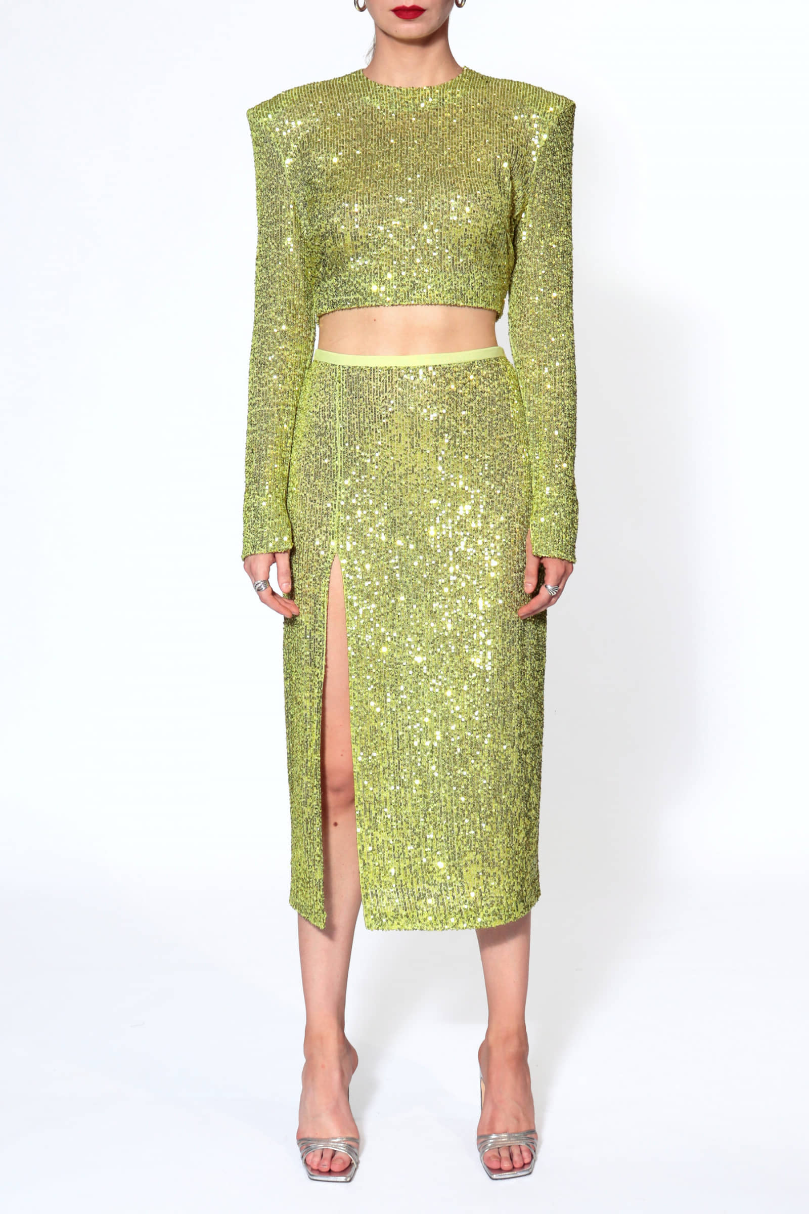 Skirt Zuza Lemon Sparkle made by HALEWSKI