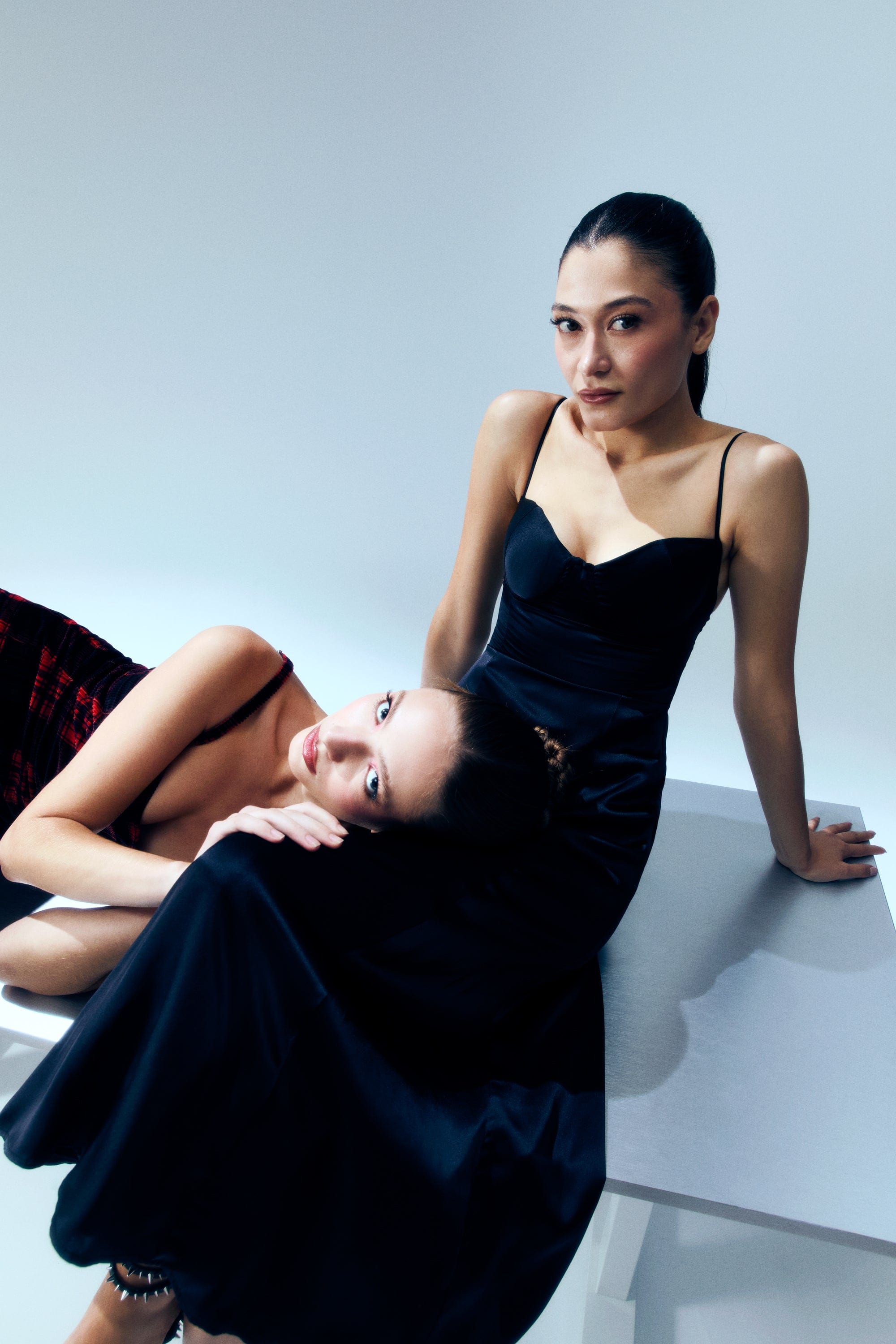 YOUR *ITCH SILK DRESS - JET BLACK made by PCFG