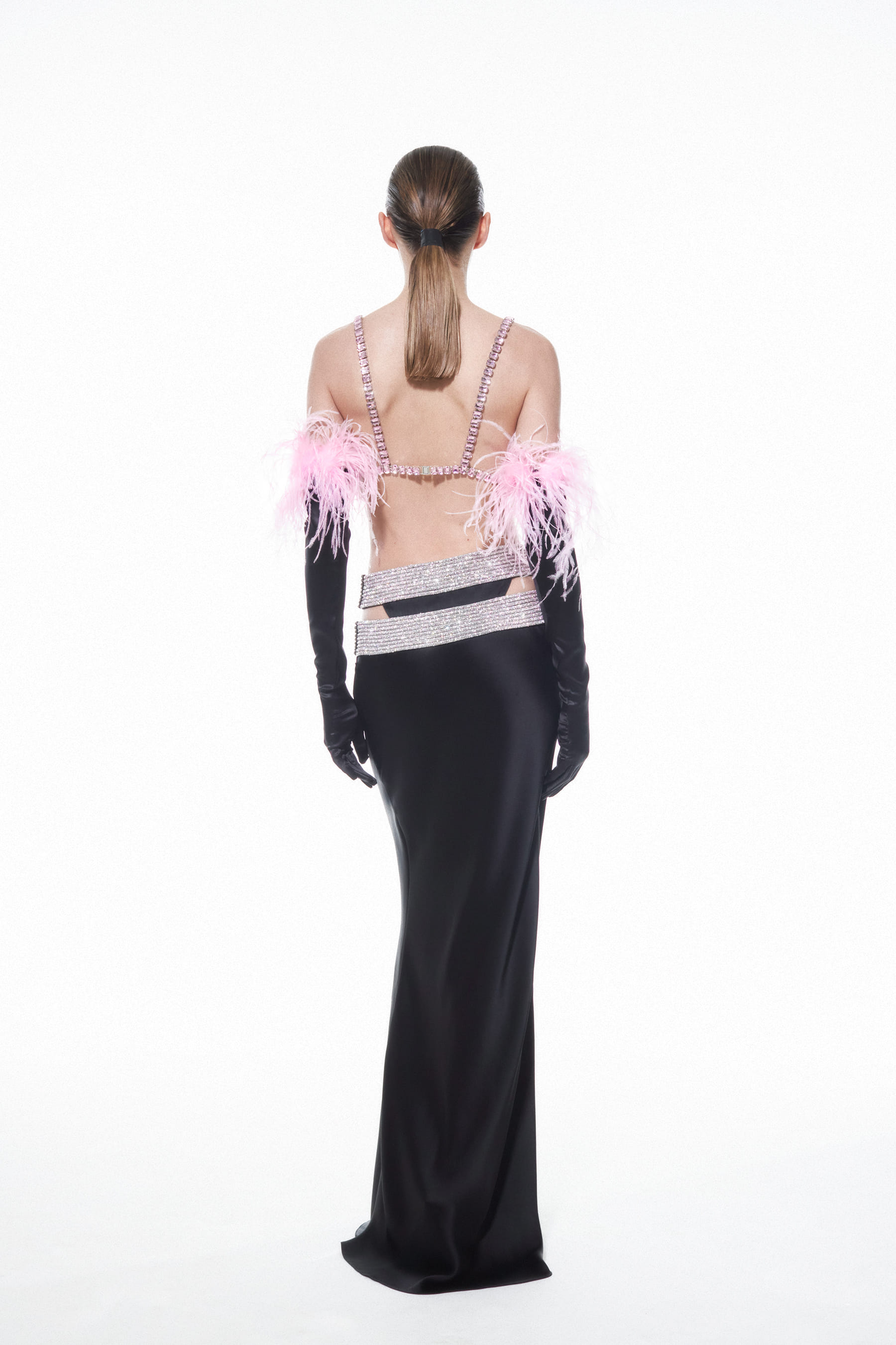 ETERNITY SKIRT in Black made by NUÉ