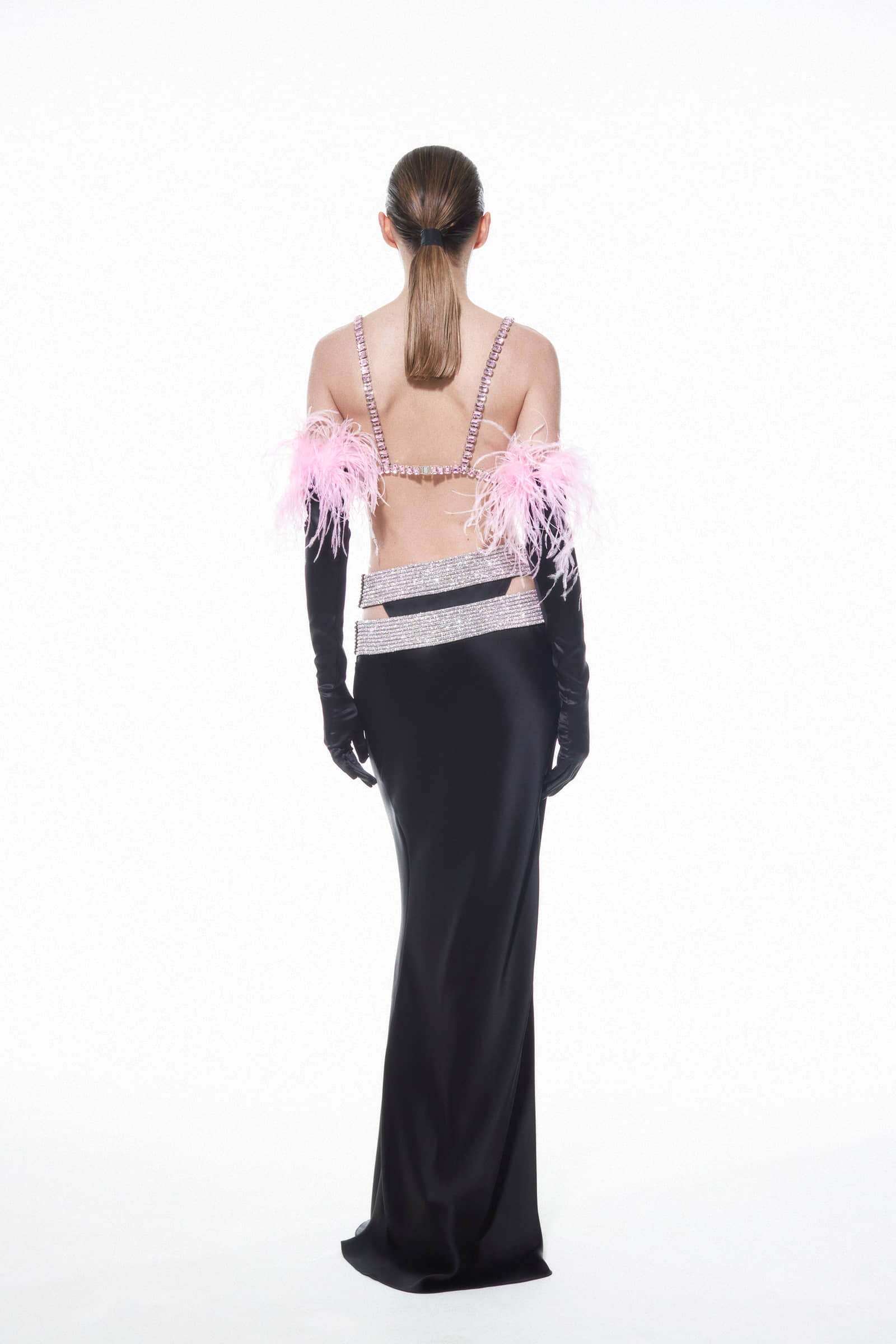 ETERNITY SKIRT in Black made by NUÉ