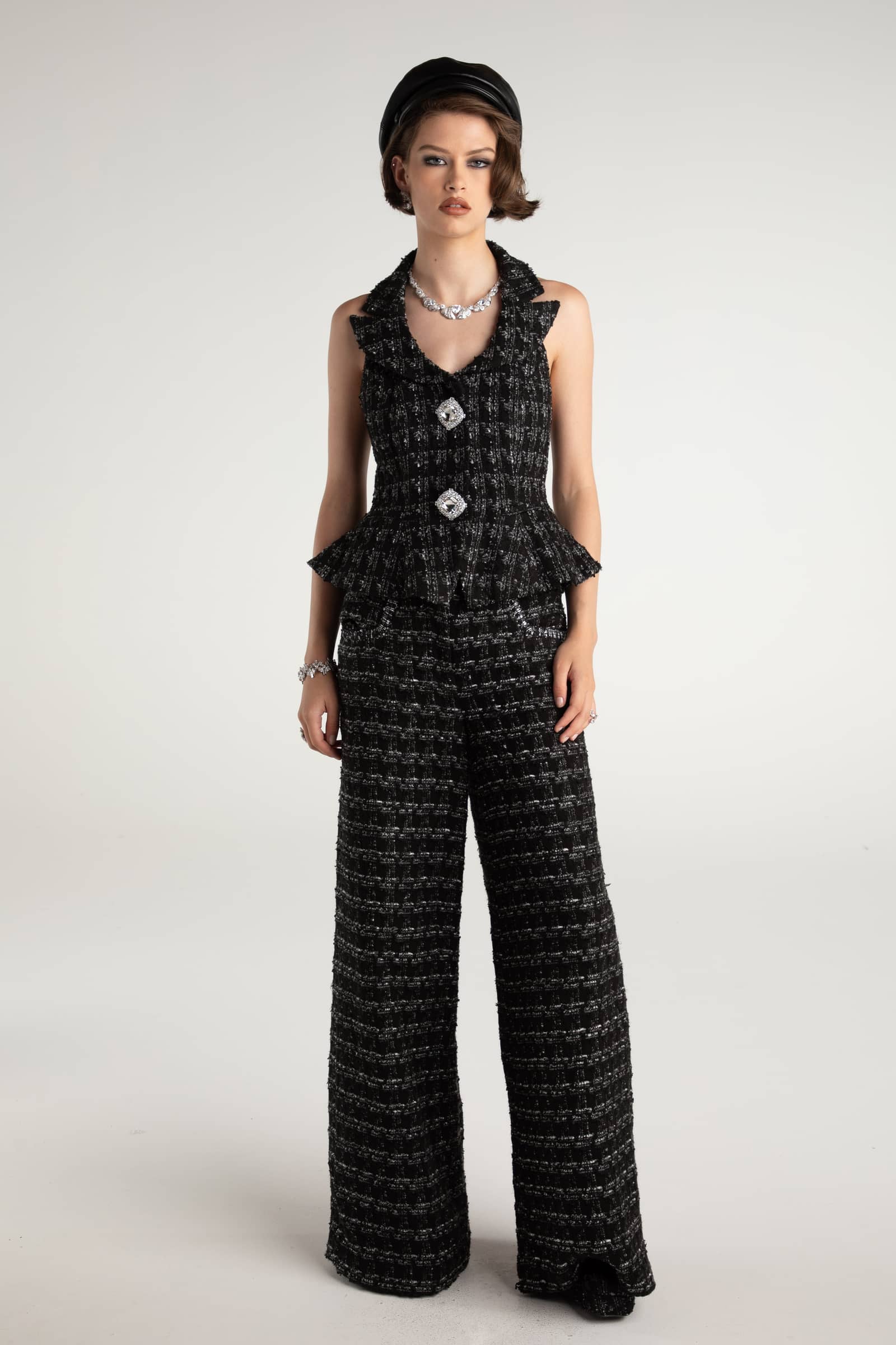 Sasha Pants in Black made by Nana Jacqueline