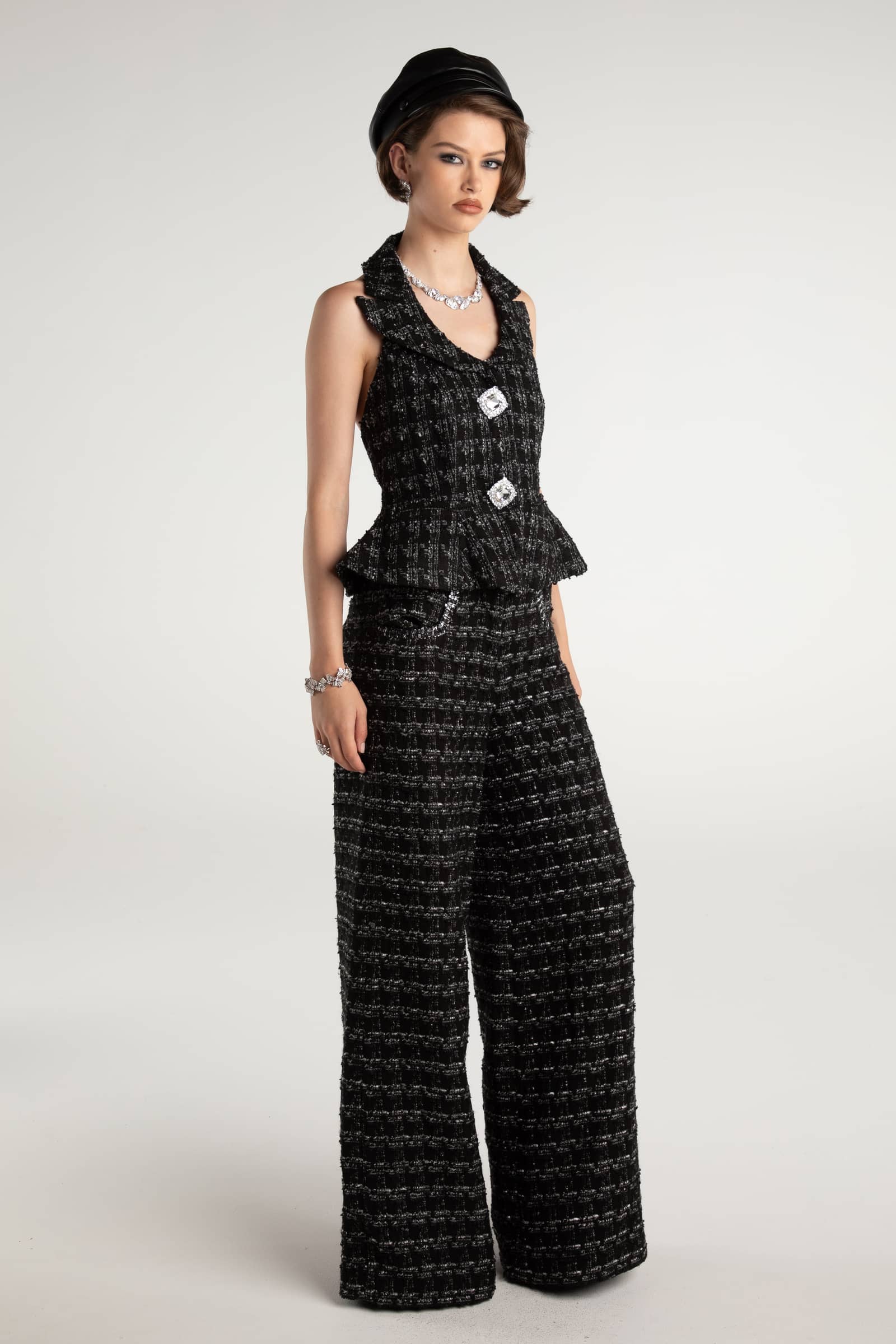 Sasha Pants in Black made by Nana Jacqueline