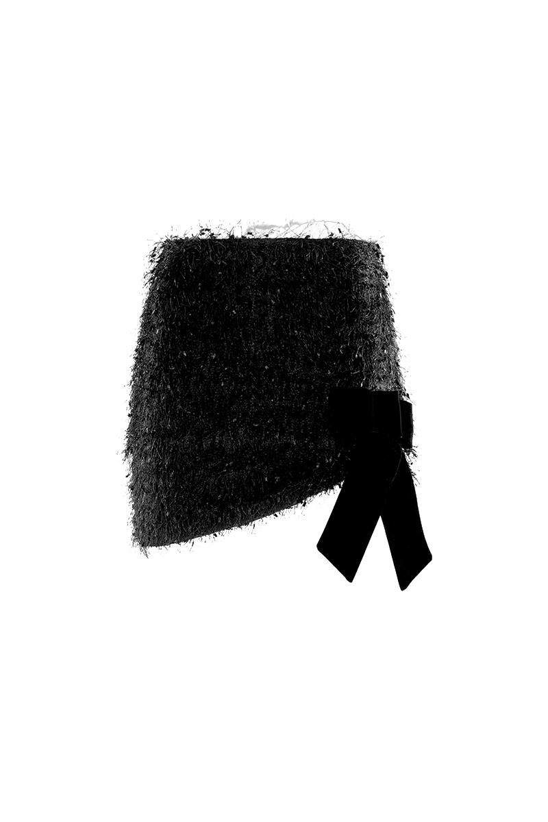 Soft Mini Skirt With Bow made by Monika Dimova