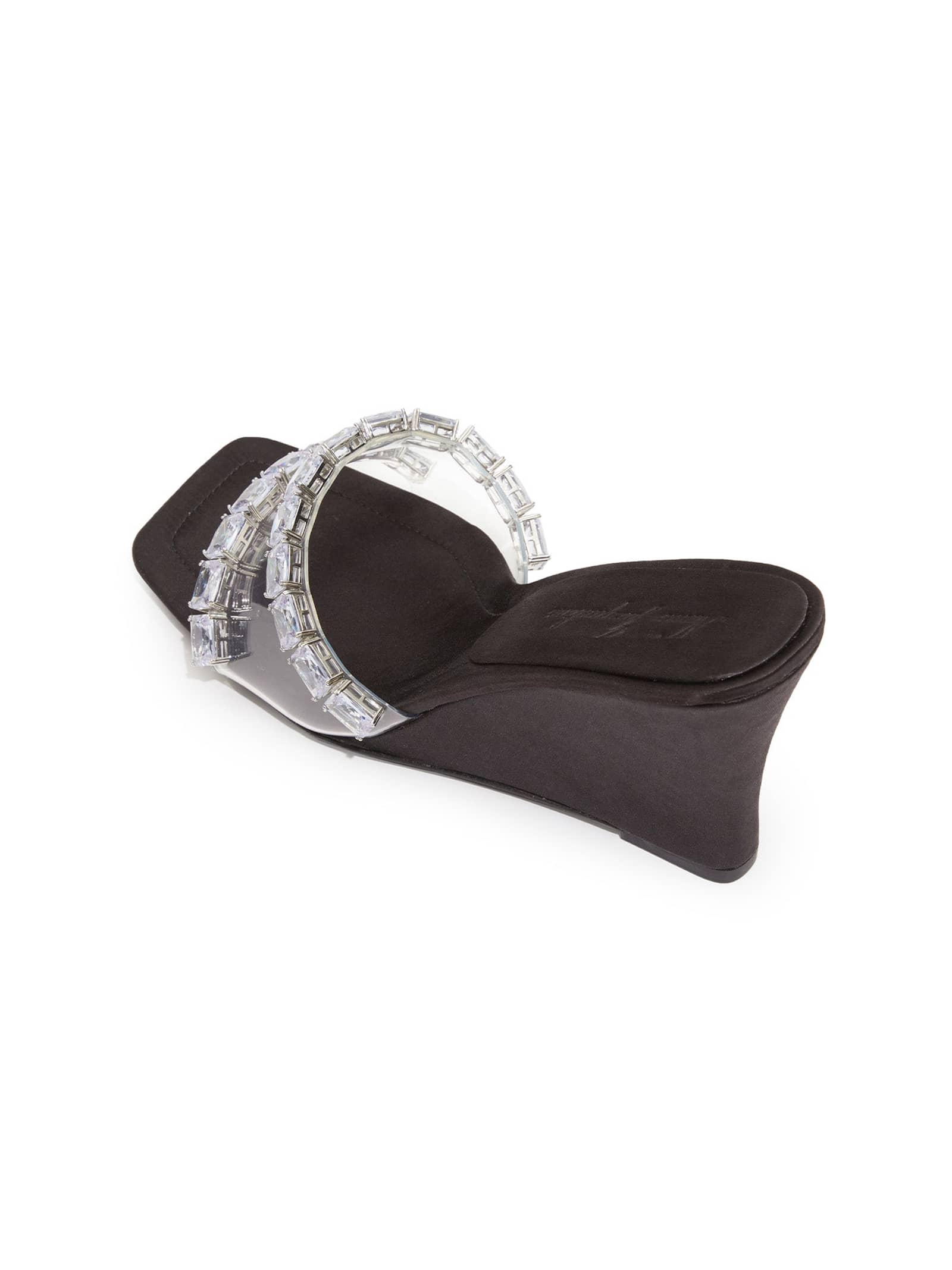 Cassandra Diamond Heels (Black) made by Nana Jacqueline