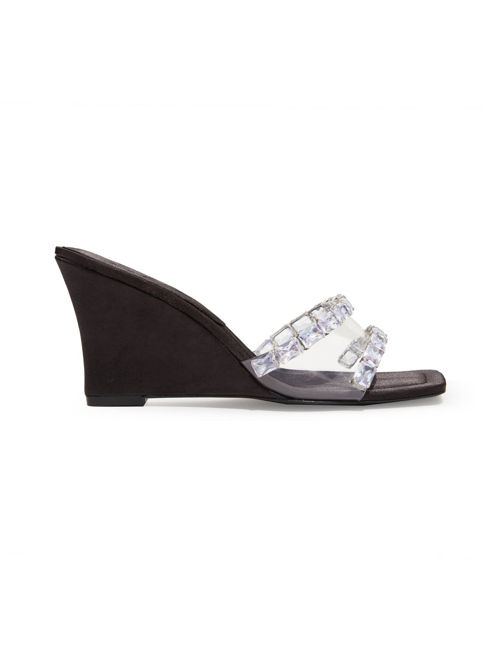 Cassandra Diamond Heels (Black) made by Nana Jacqueline