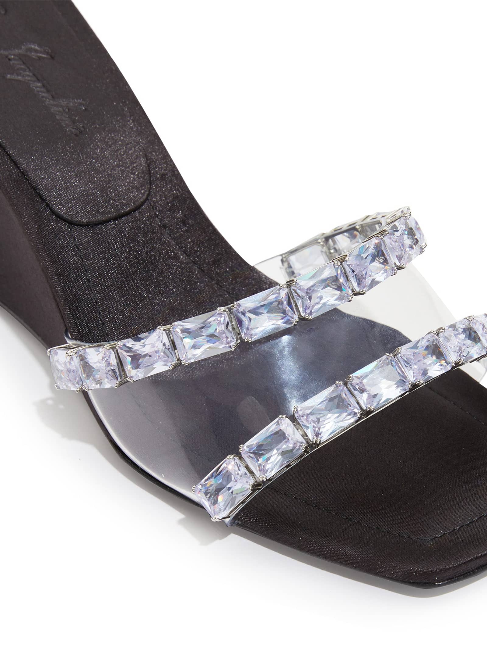 Cassandra Diamond Heels (Black) made by Nana Jacqueline
