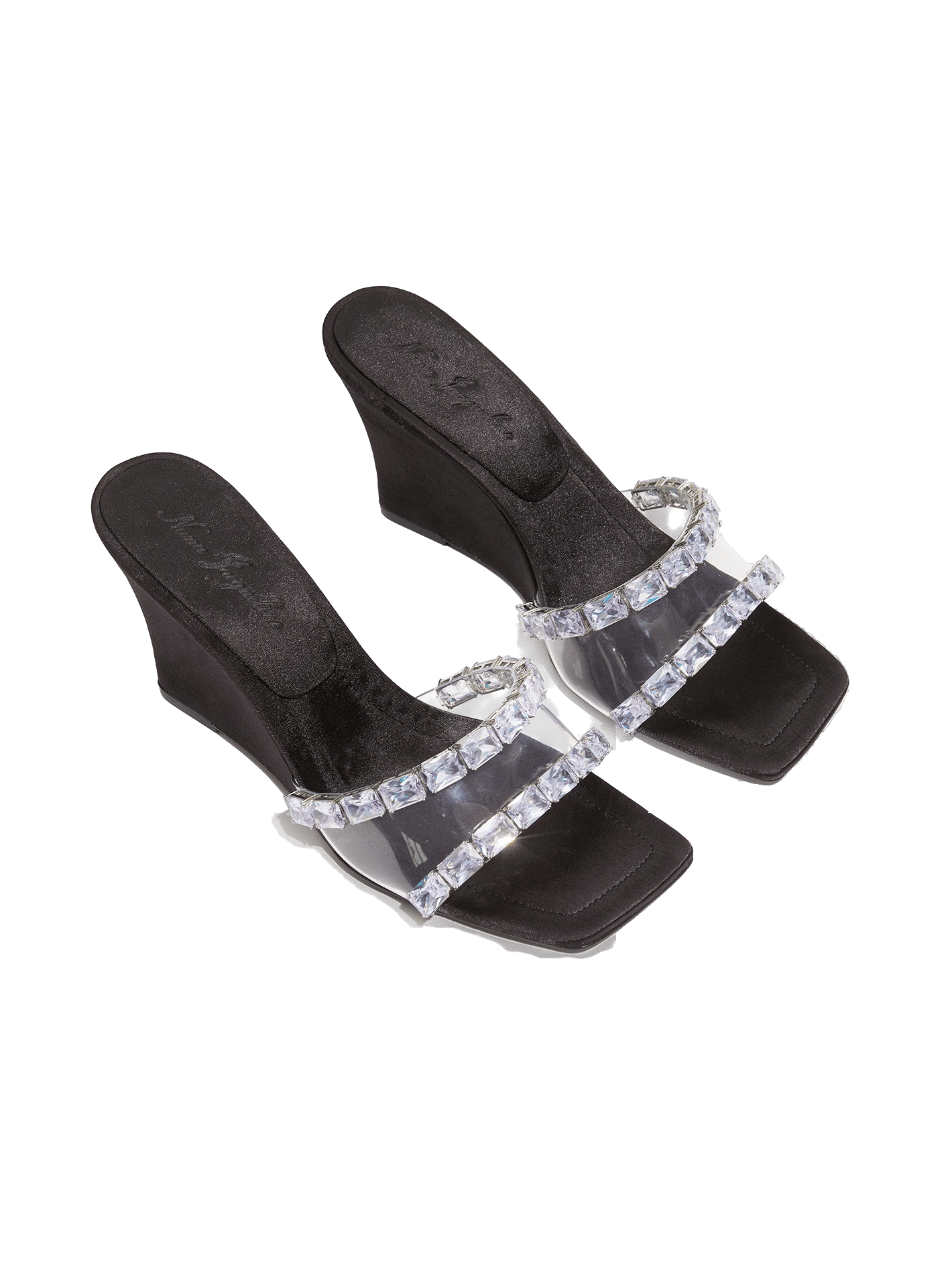 Cassandra Diamond Heels (Black) made by Nana Jacqueline