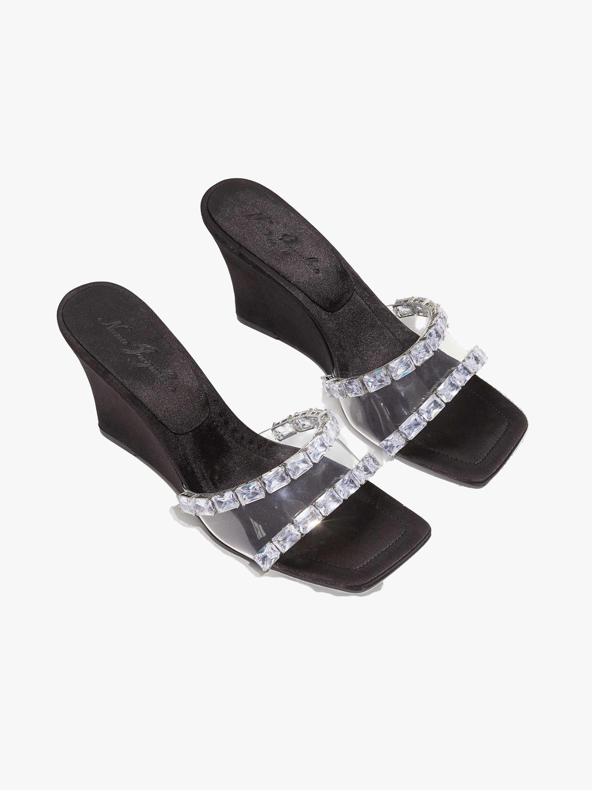 Cassandra Diamond Heels (Black) made by Nana Jacqueline