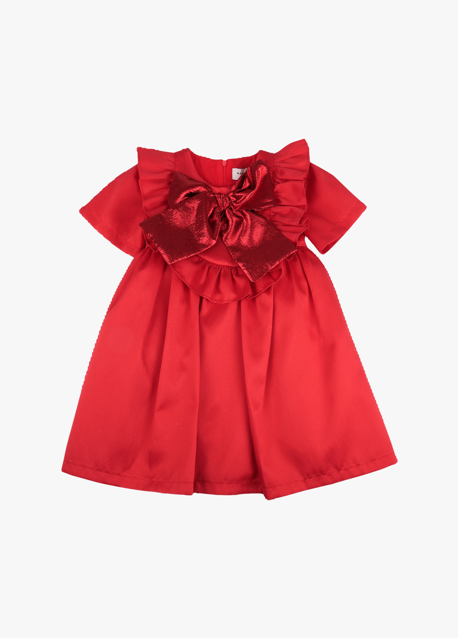 Jacquard Bow Dress made by Mama Luma