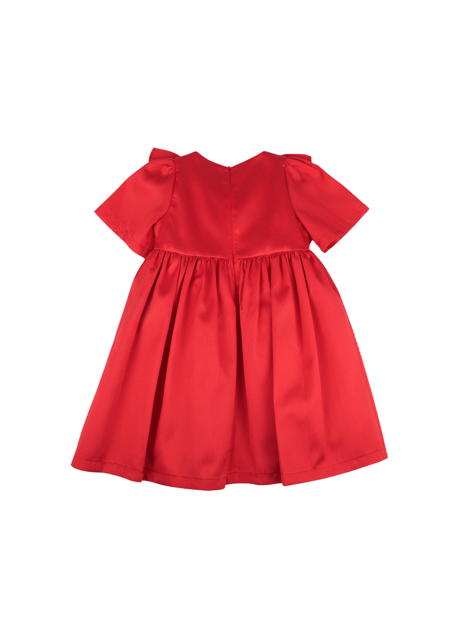 Jacquard Bow Dress made by Mama Luma