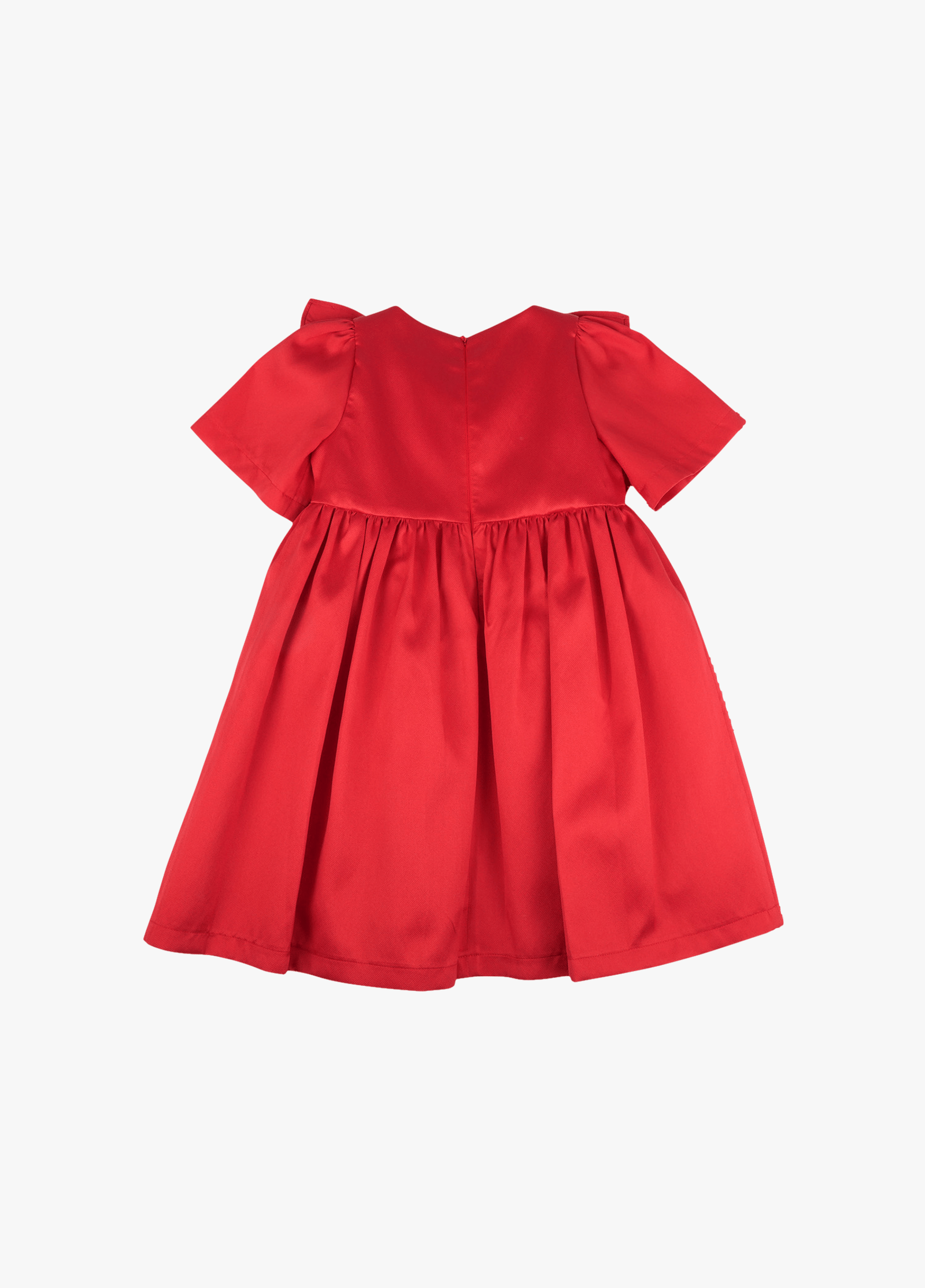 Jacquard Bow Dress made by Mama Luma