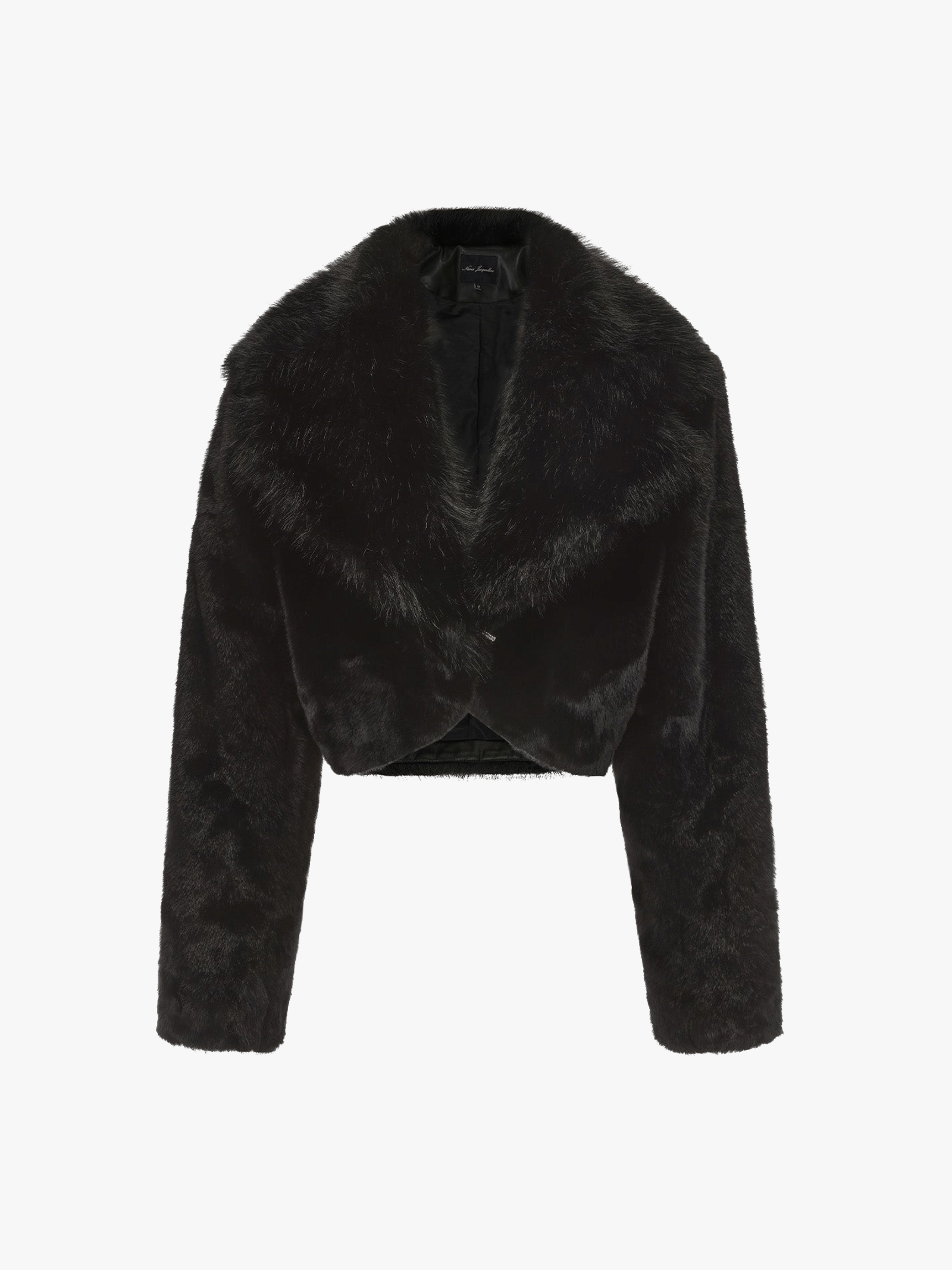 Mara Fur Coat (Black) made by Nana Jacqueline