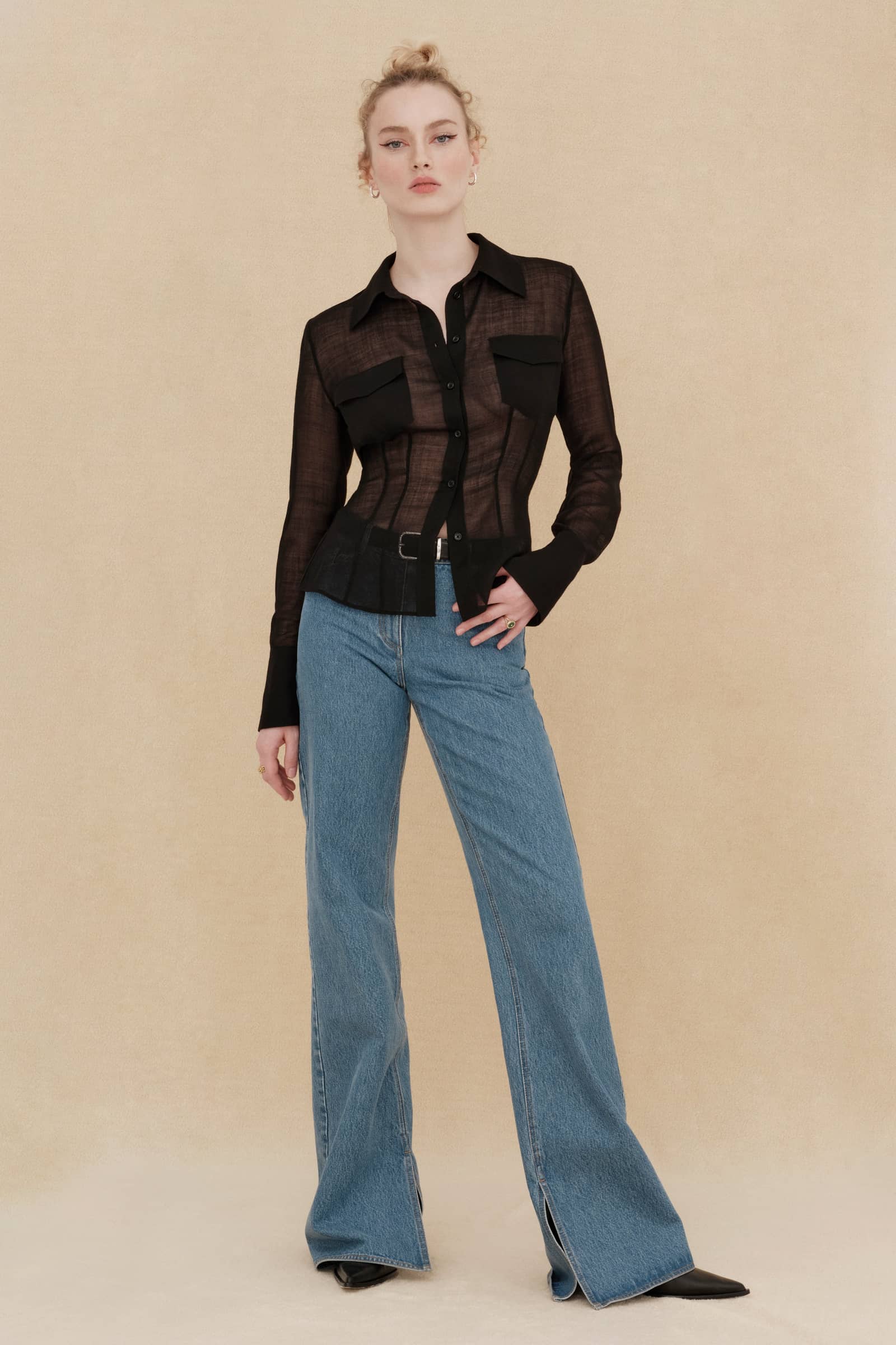 GALENA SHIRT BLACK made by Occleus