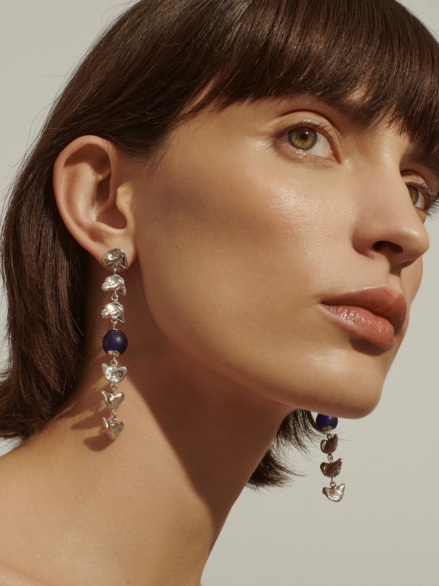 Vacation Sunset Earrings Silver made by Eva Remenyi