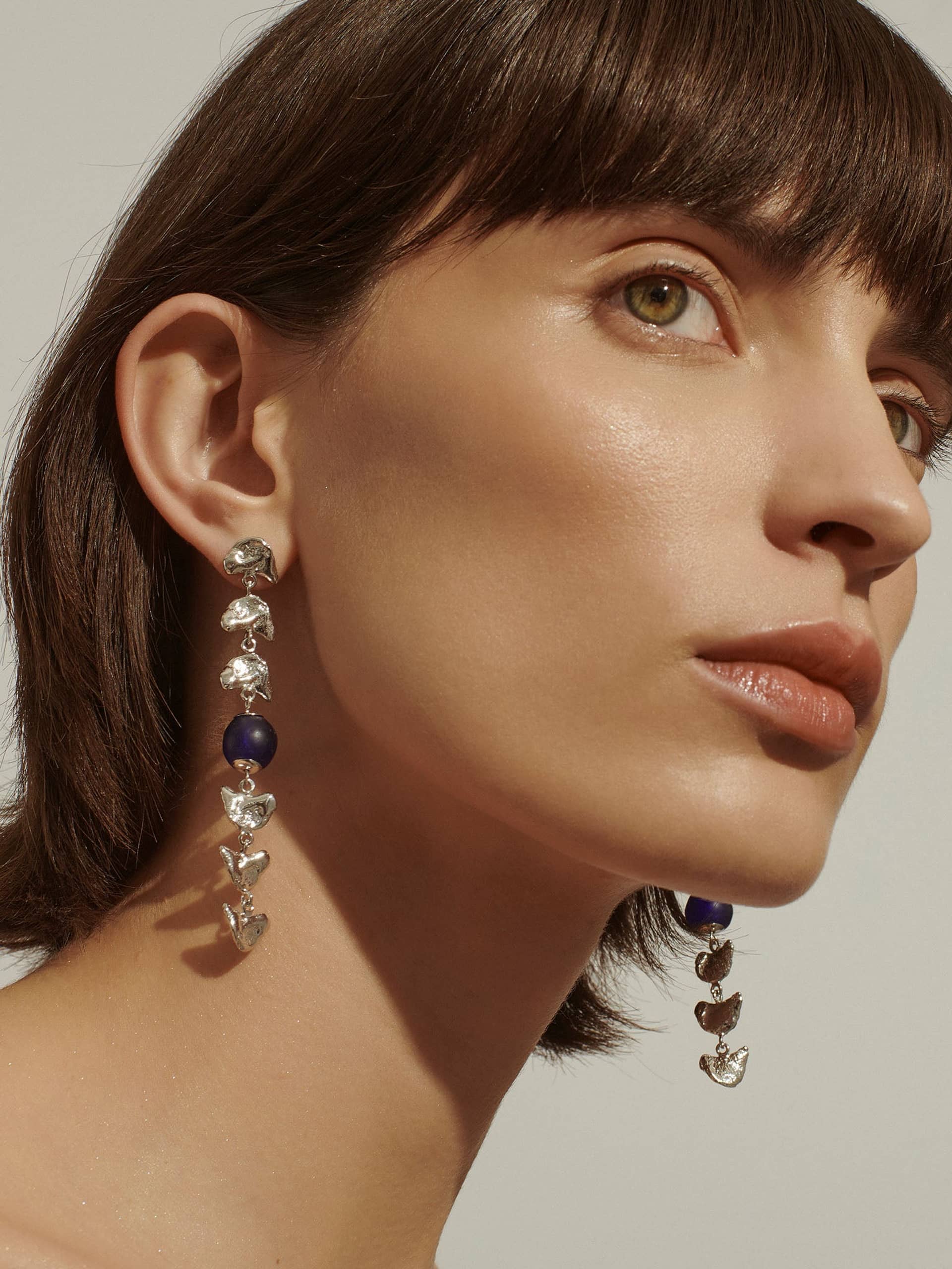 Vacation Sunset Earrings Silver made by Eva Remenyi