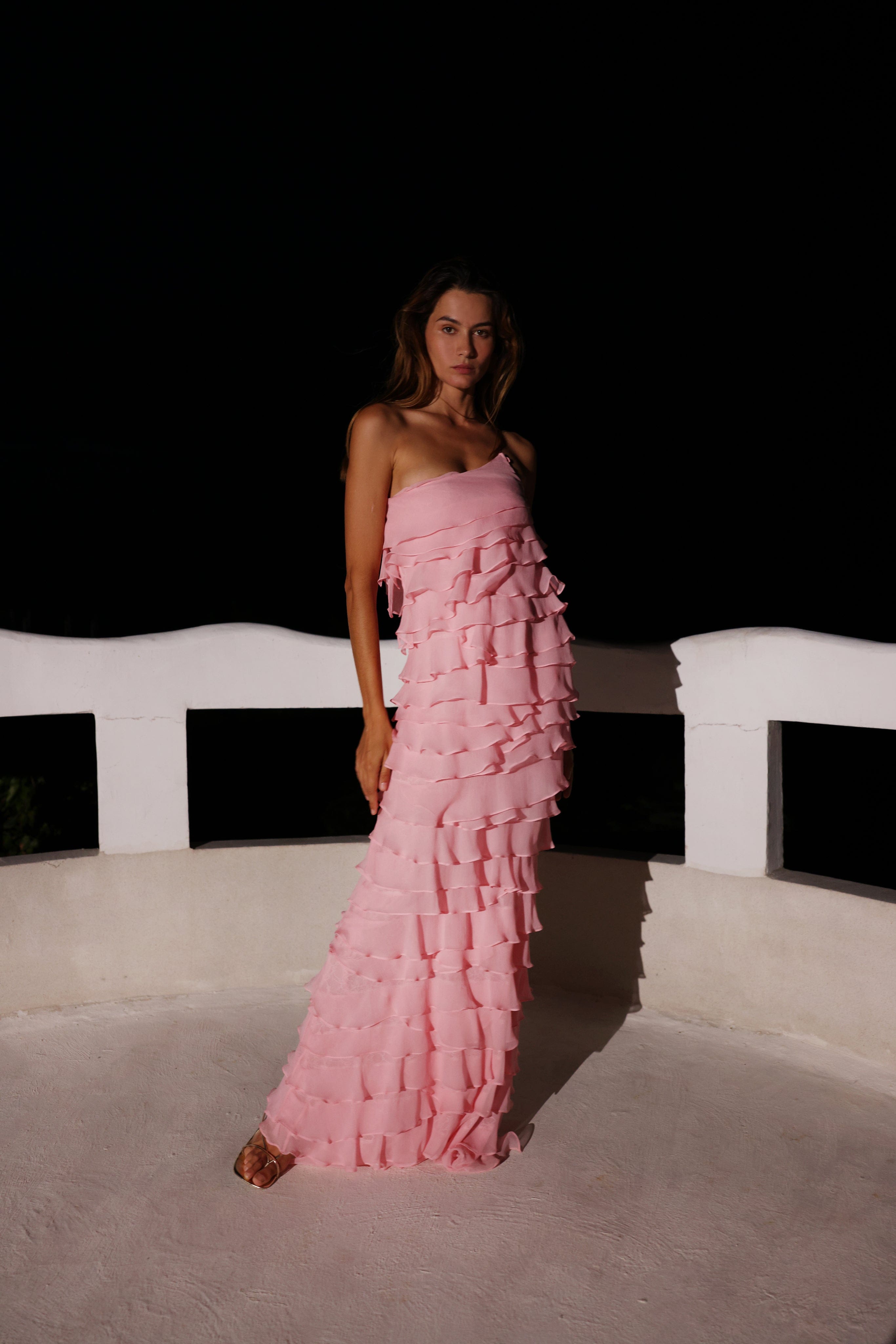 Persa One Shoulder Dress made by Francesca Miranda