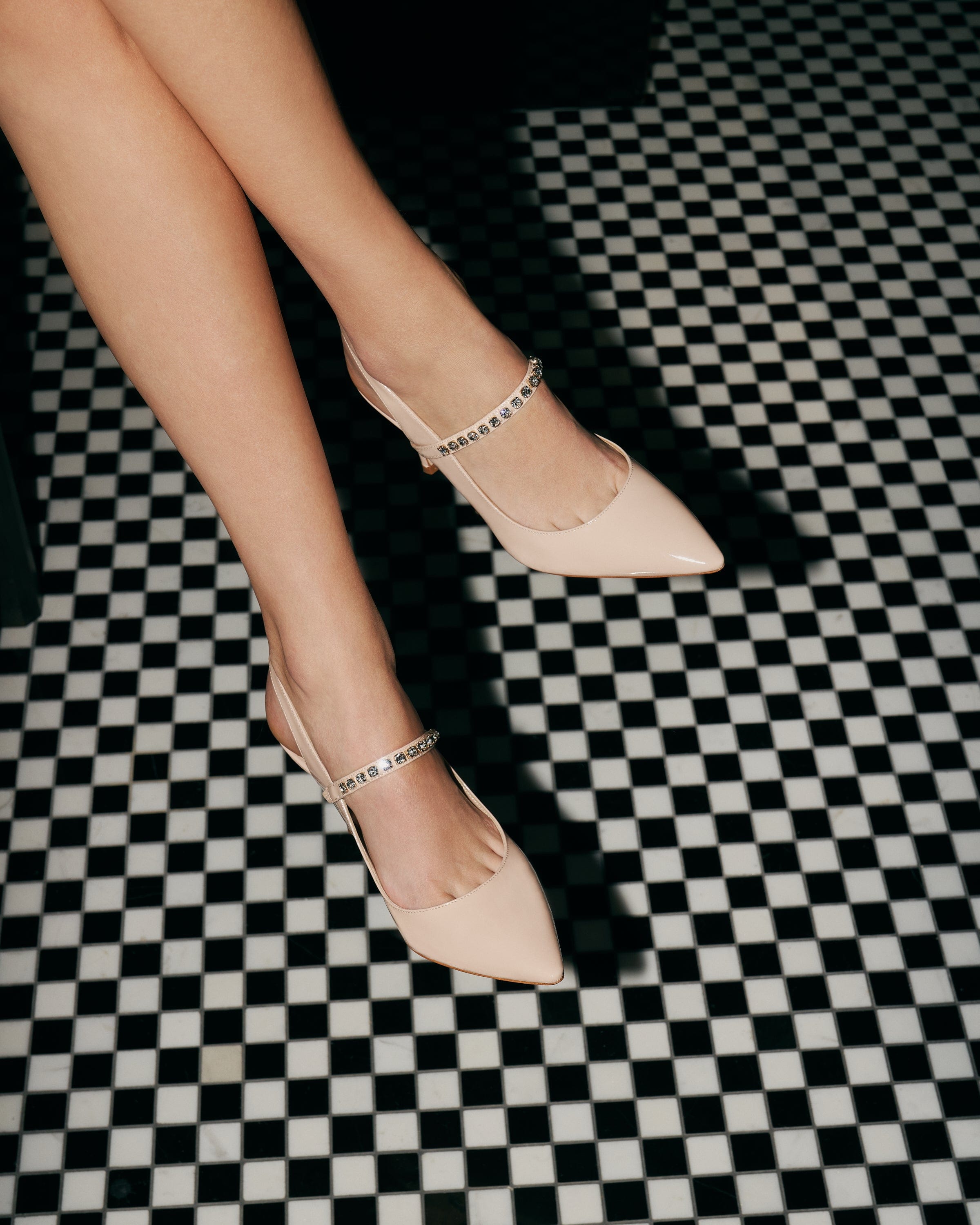 Liv Slingbacks in Beige made by Miyana Berlin