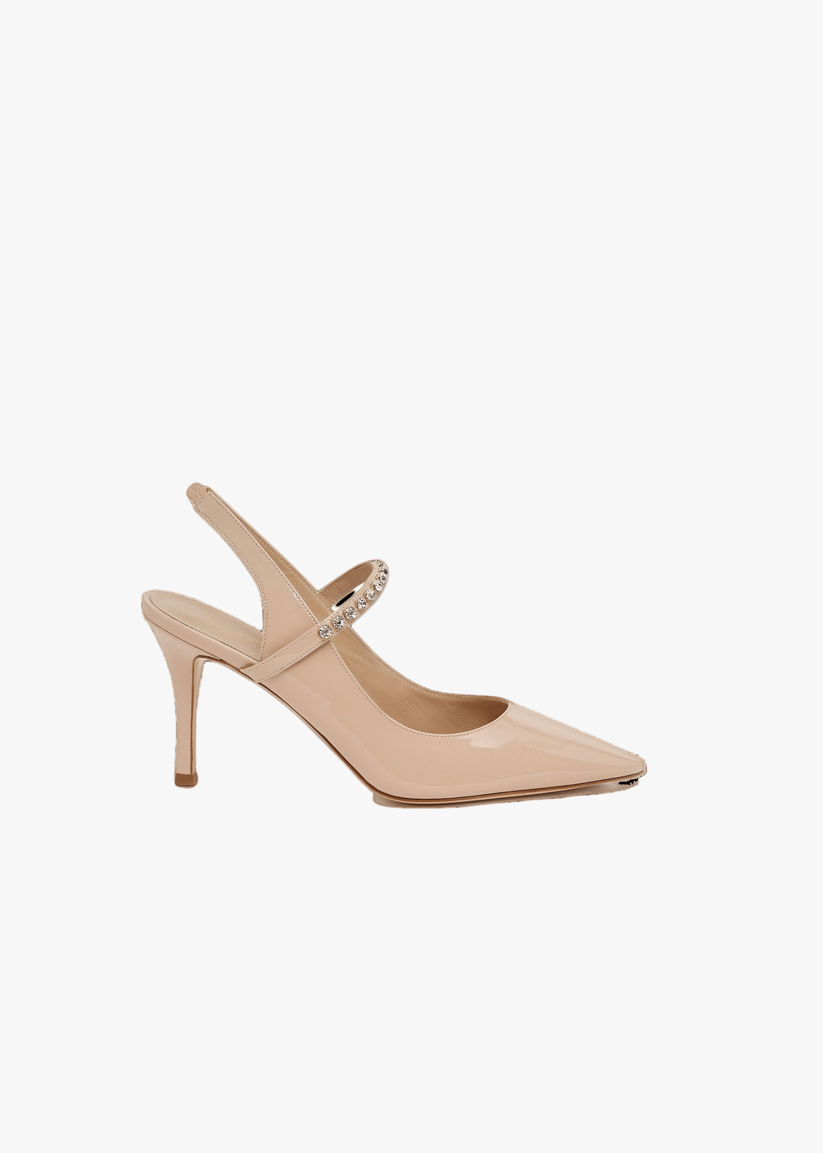 Liv Slingbacks in Beige made by Miyana Berlin