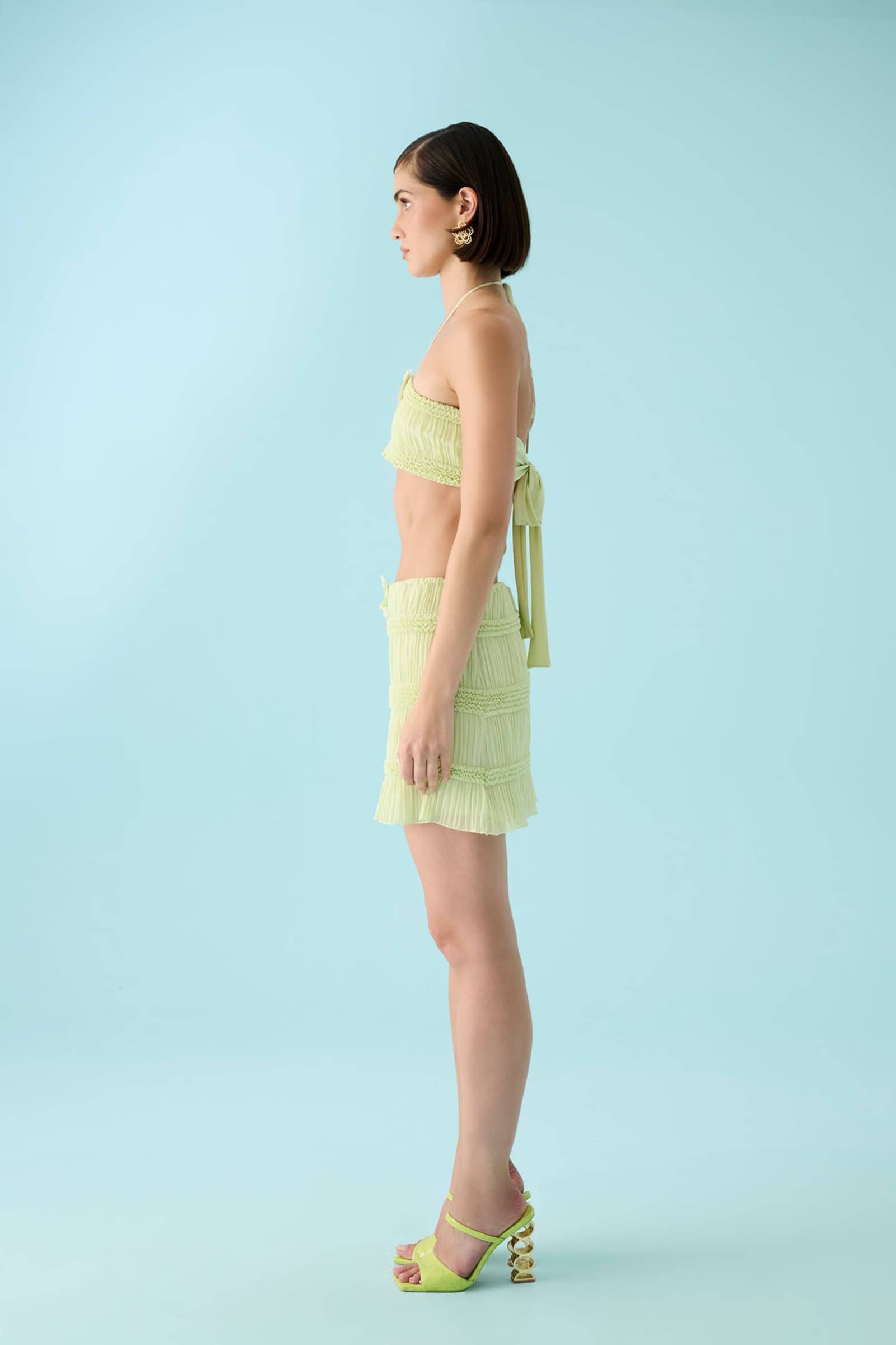 Sage Flora Top made by Declara