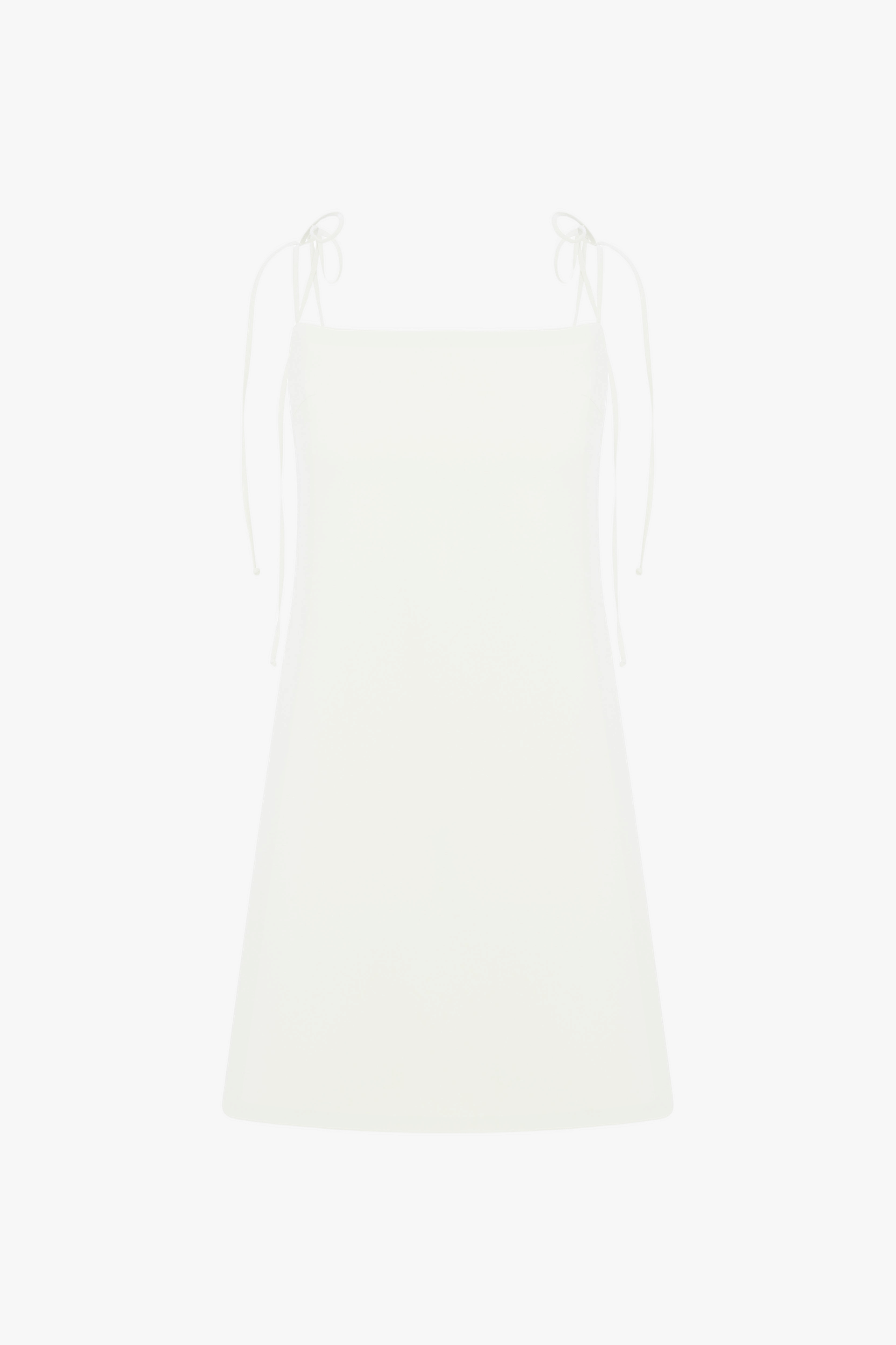 Ellie Mini Crepe Dress In Blanche made by Nazli Ceren