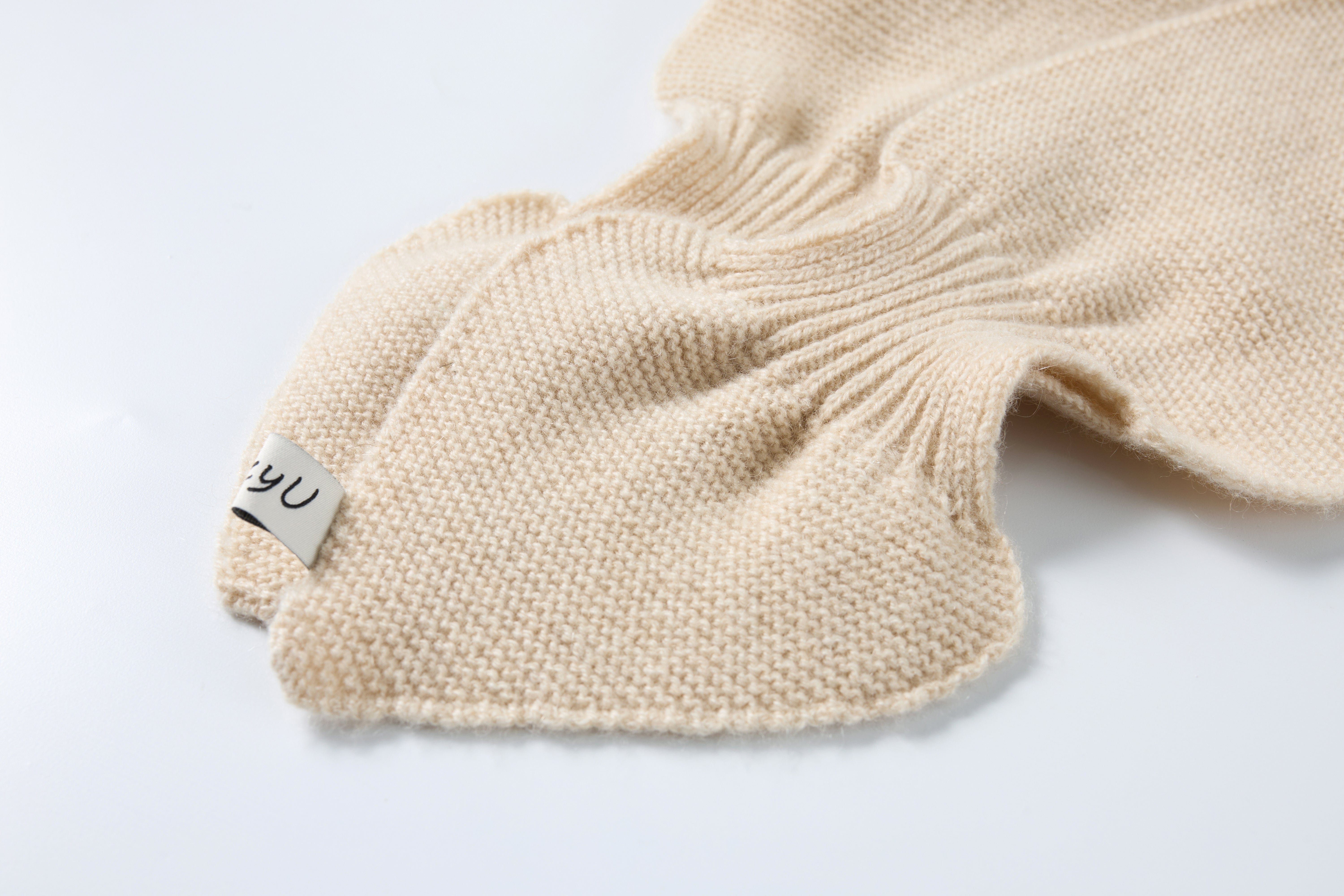 Gift Box | Almond Hat-Mittens-Scarf Bundle made by CozyU