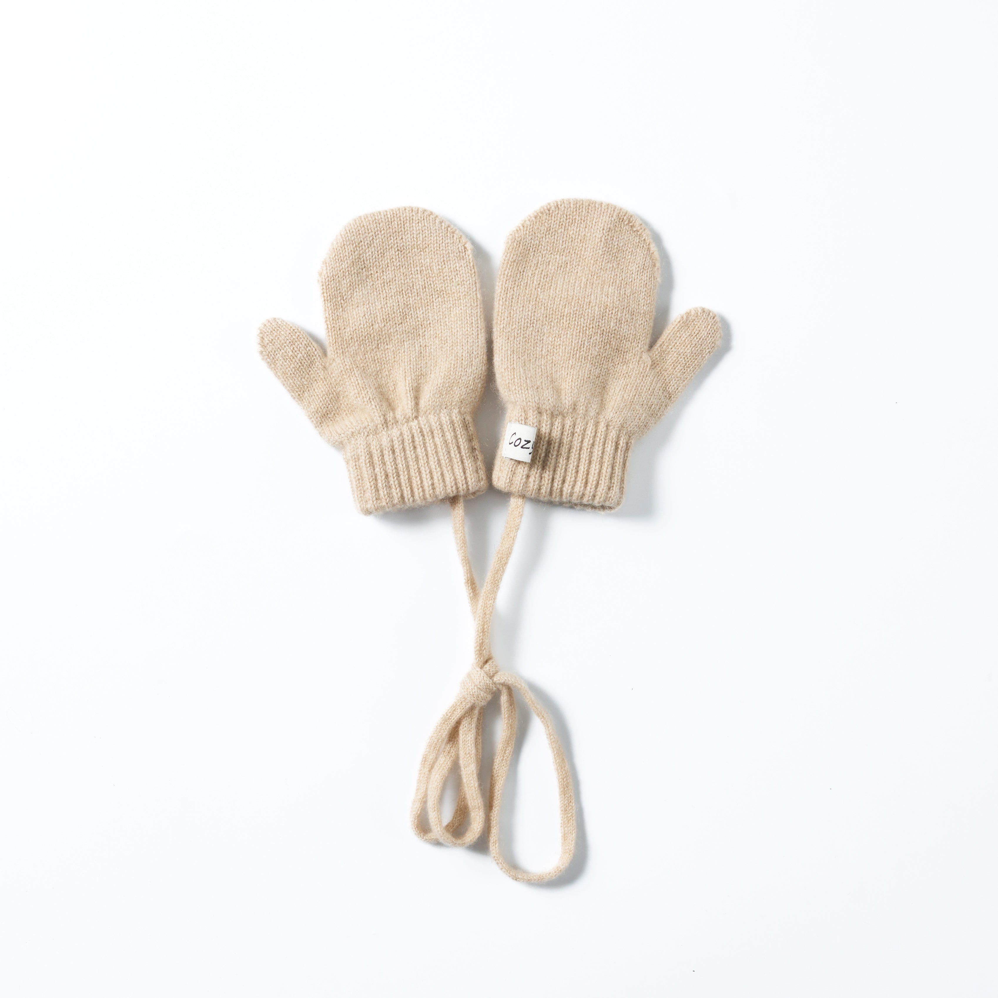 Gift Box | Almond Hat-Mittens-Scarf Bundle made by CozyU