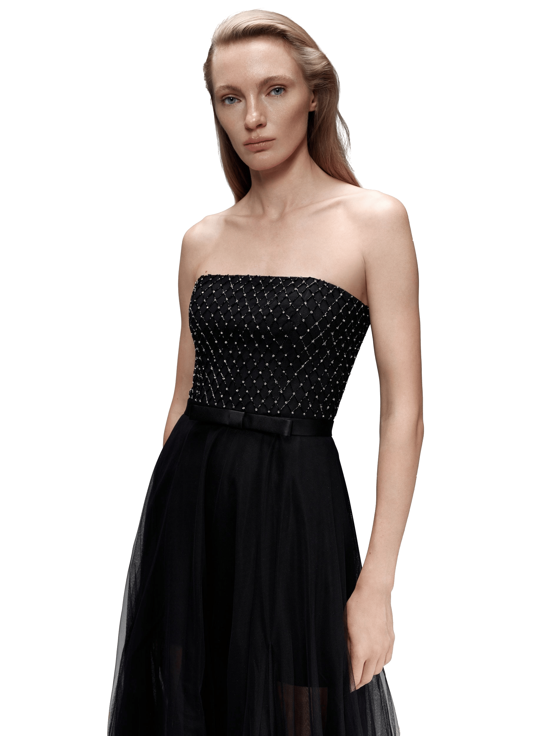 Embroidered Tulle Gown made by NDS The Label