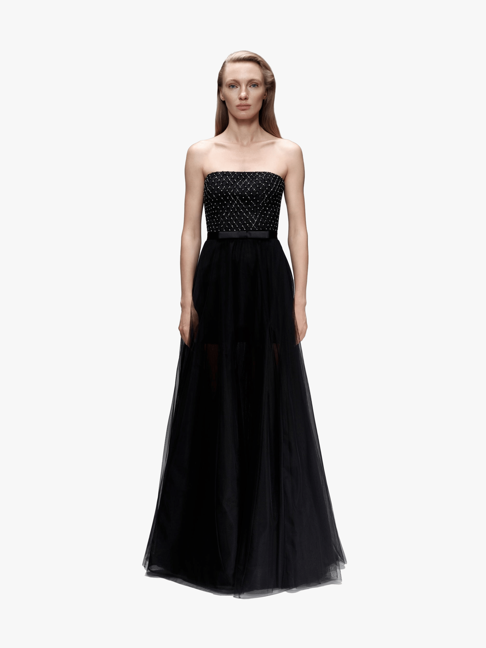 Embroidered Tulle Gown made by NDS The Label
