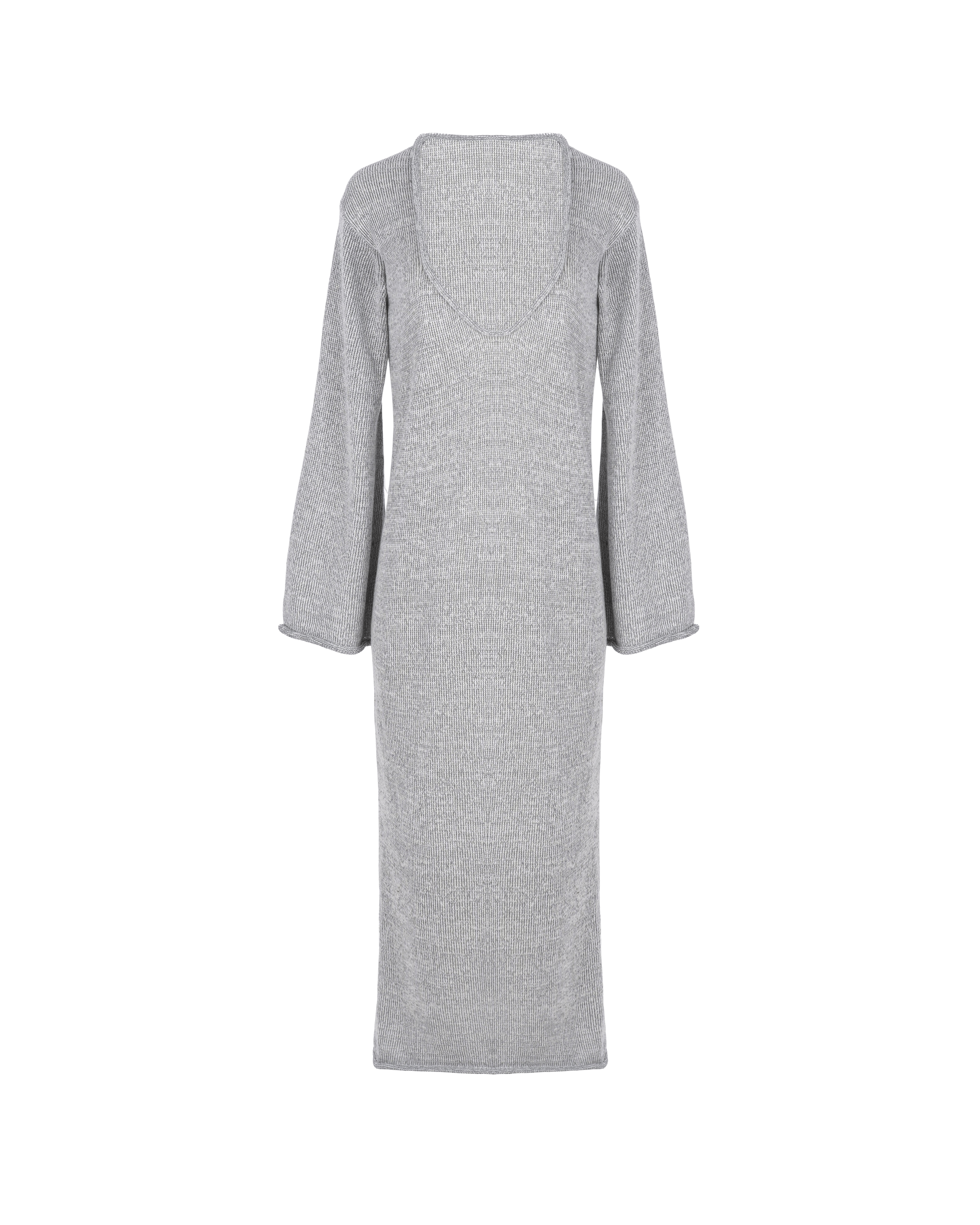 Reflective maxi dress made by KNITEL