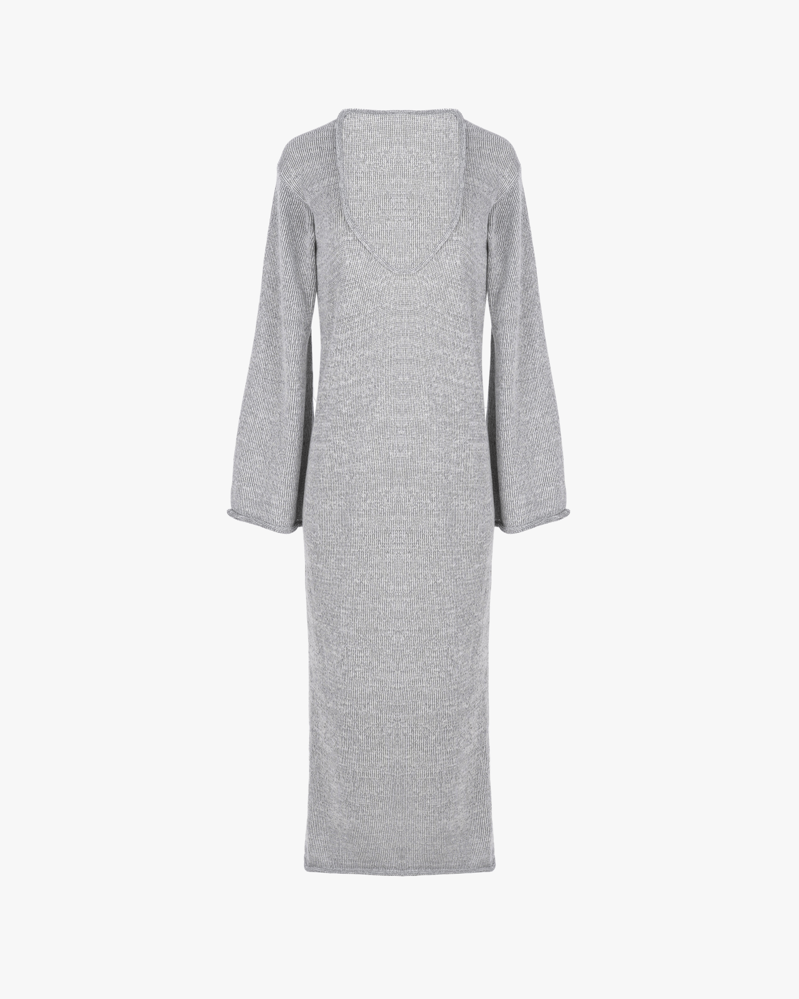 Reflective maxi dress made by KNITEL