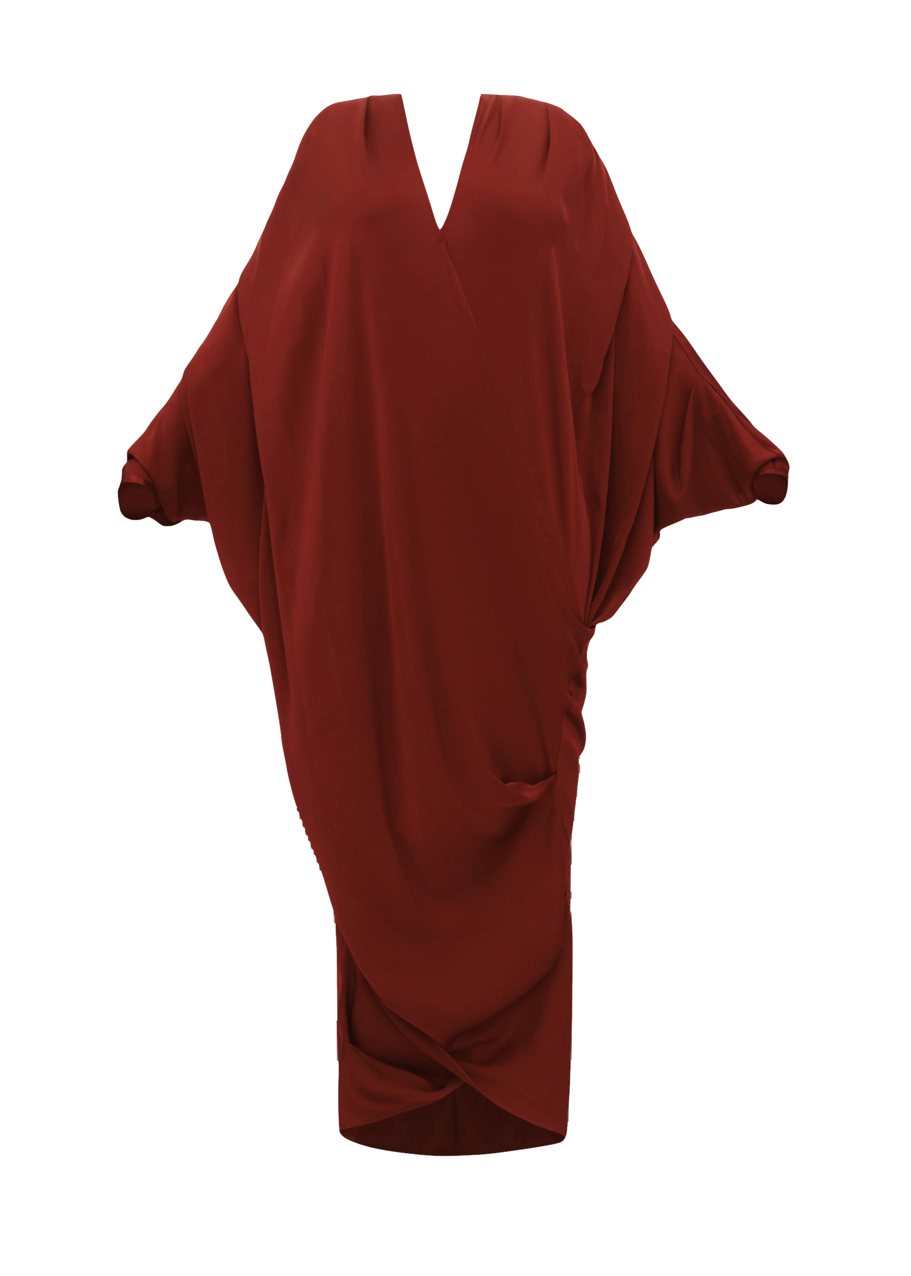 TIBARA KAFTAN DRESS - CINNAMON made by Andrea Iyamah