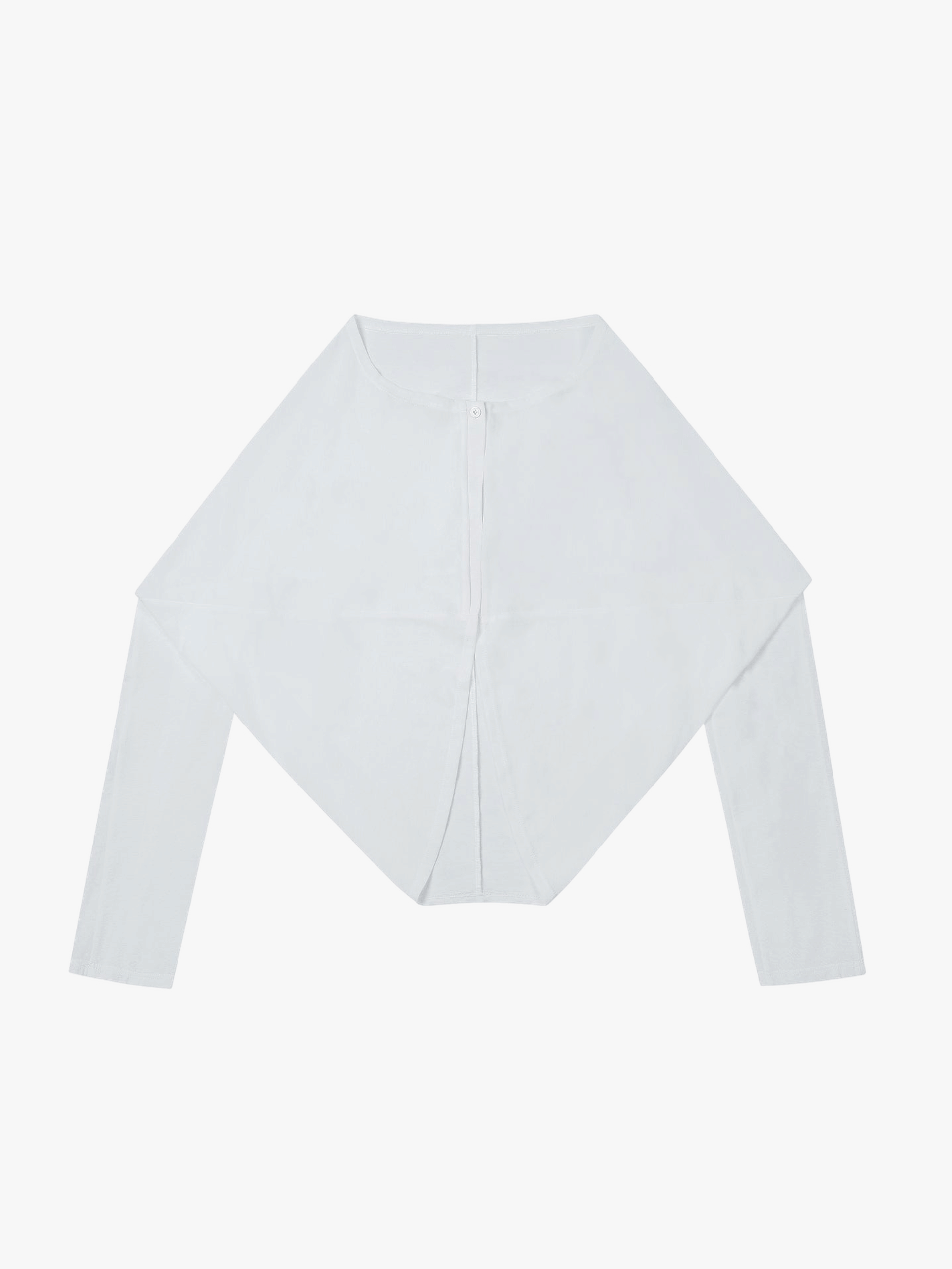 REVERSIBLE CROPPED CARDIGAN made by YIBRI