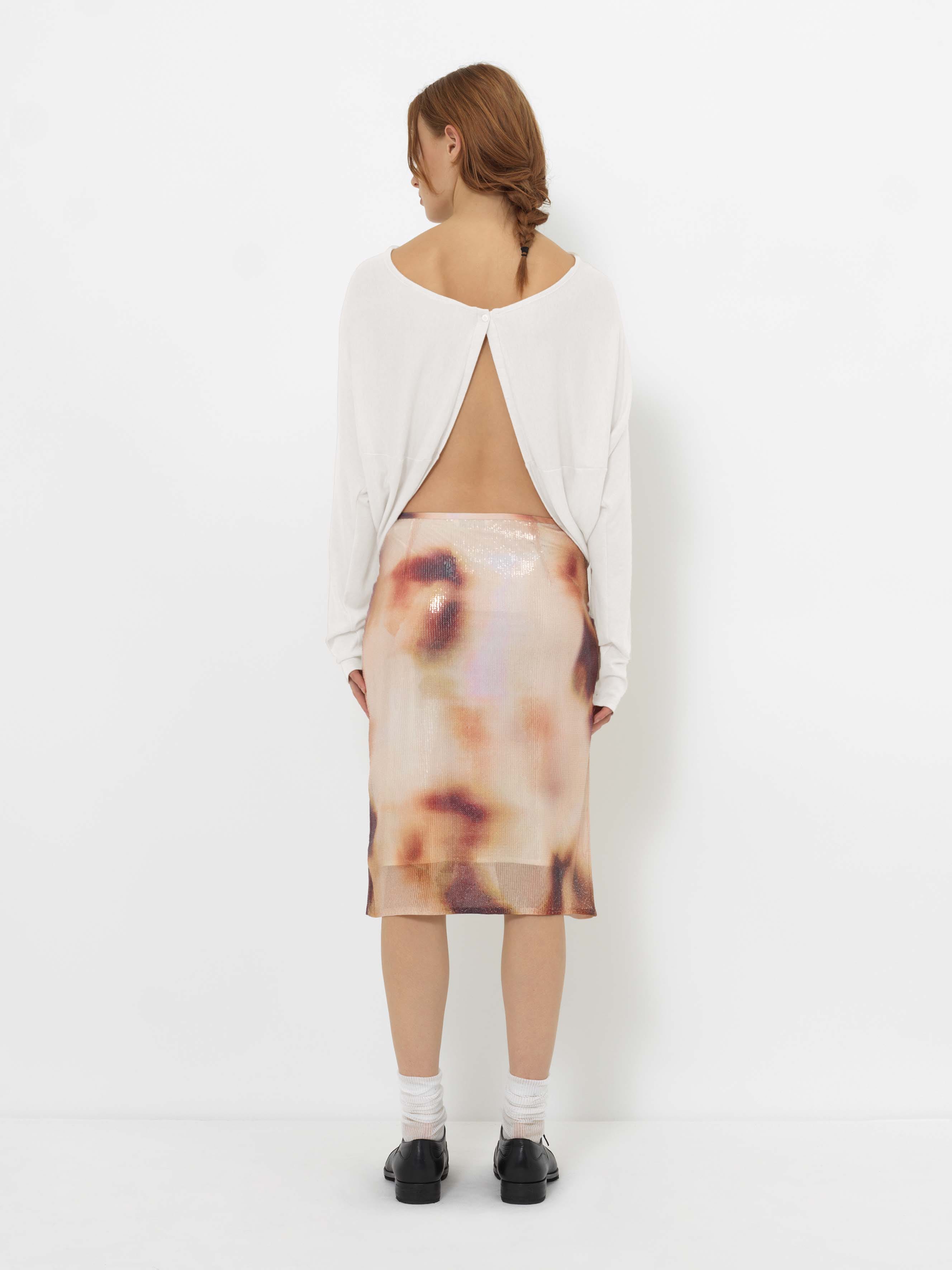 REVERSIBLE CROPPED CARDIGAN made by YIBRI