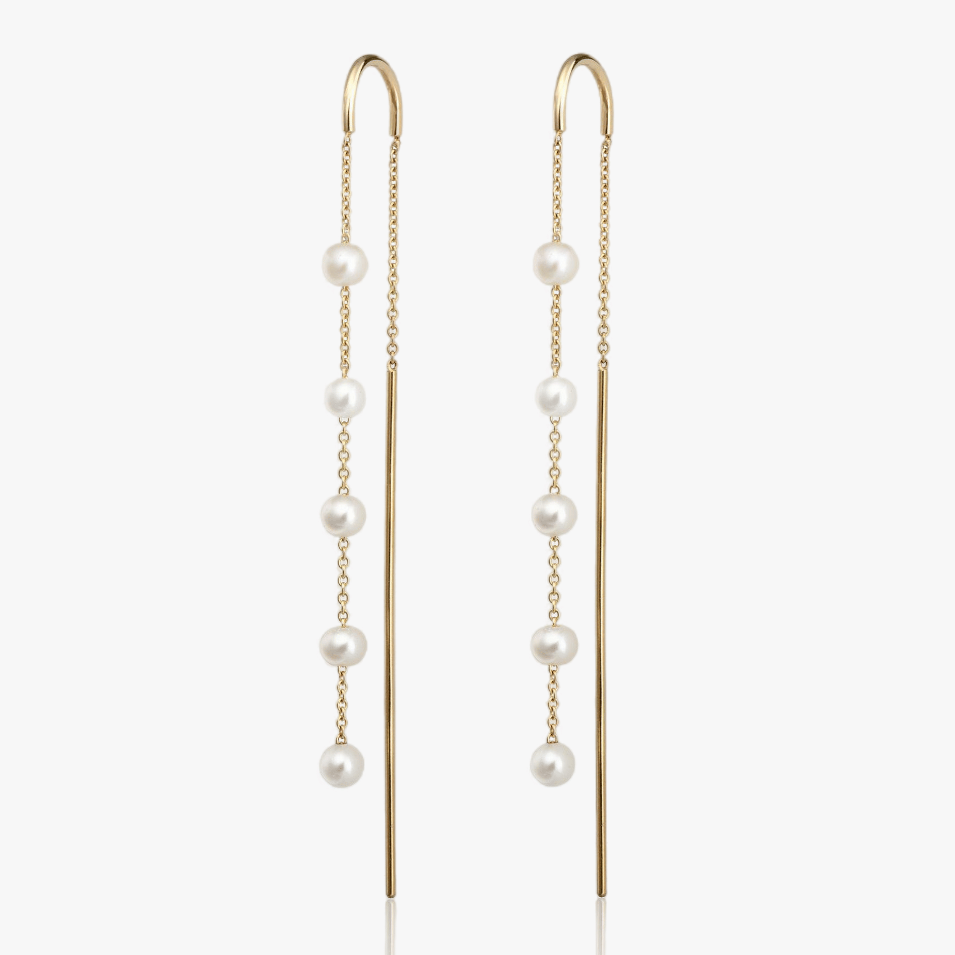 PENDIENTES BALANCE FIVE DROPS made by Gold & Roses