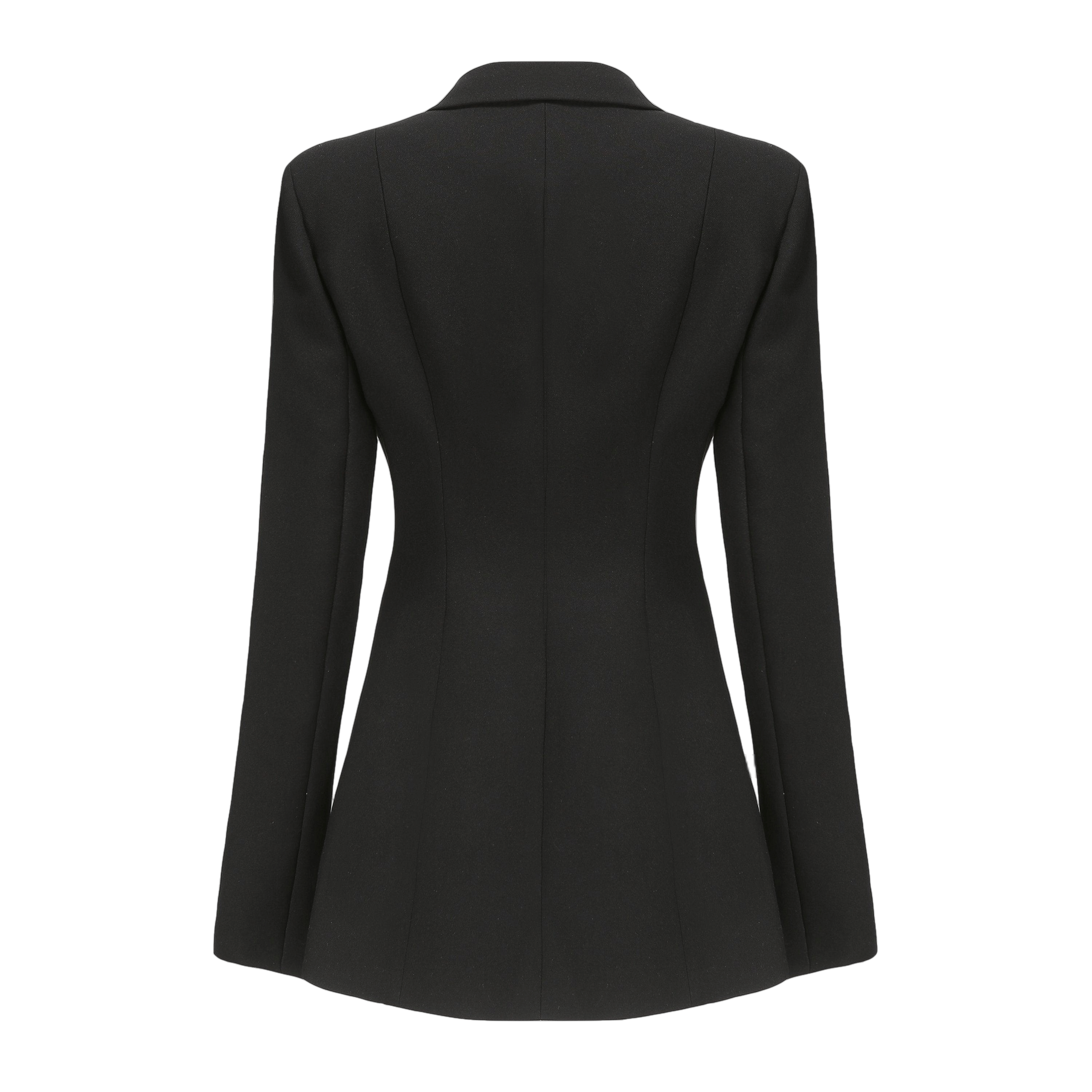 Black Quin Blazer Dress (Final Sale) in Black made by Nana Jacqueline