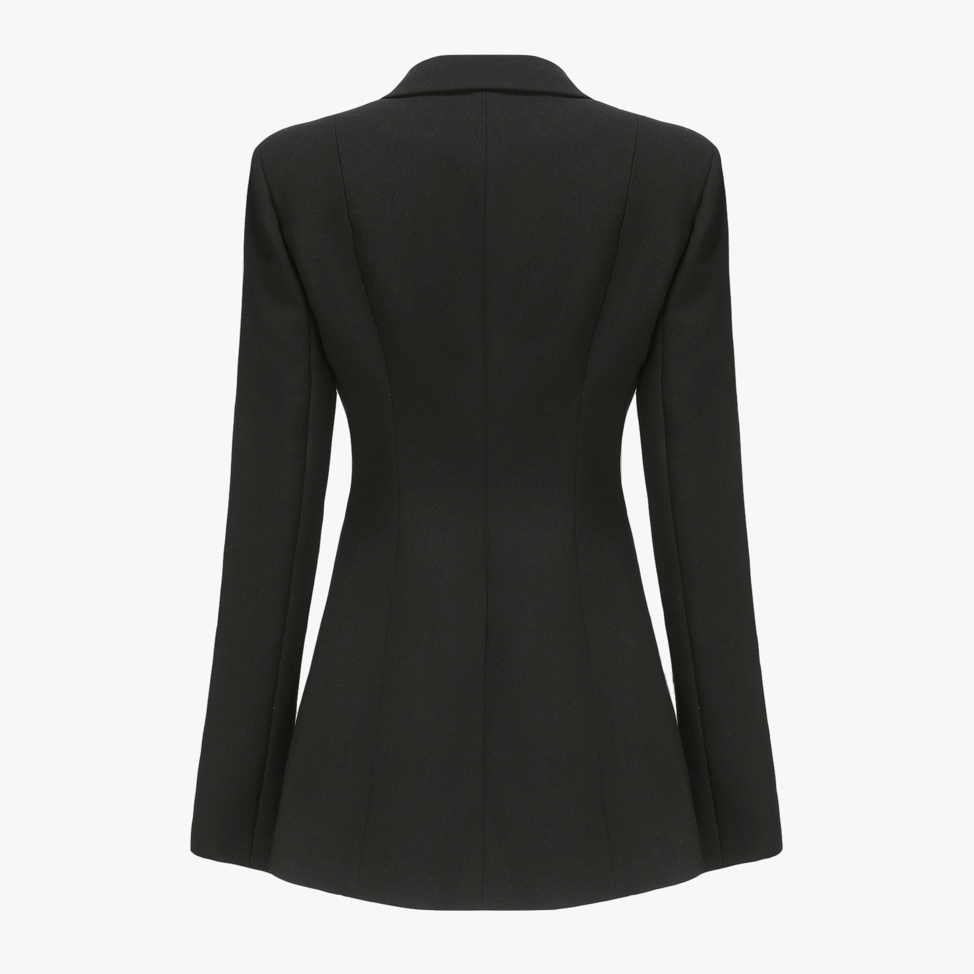 Black Quin Blazer Dress (Final Sale) in Black made by Nana Jacqueline